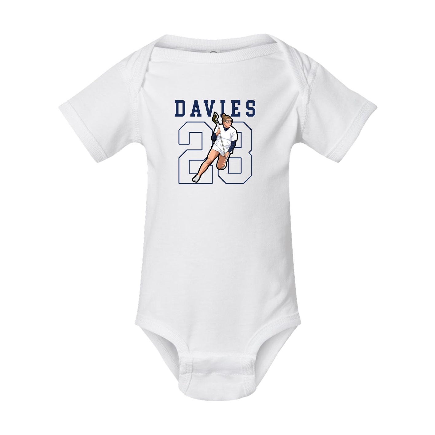 Baby Onesie — Shirsey in White