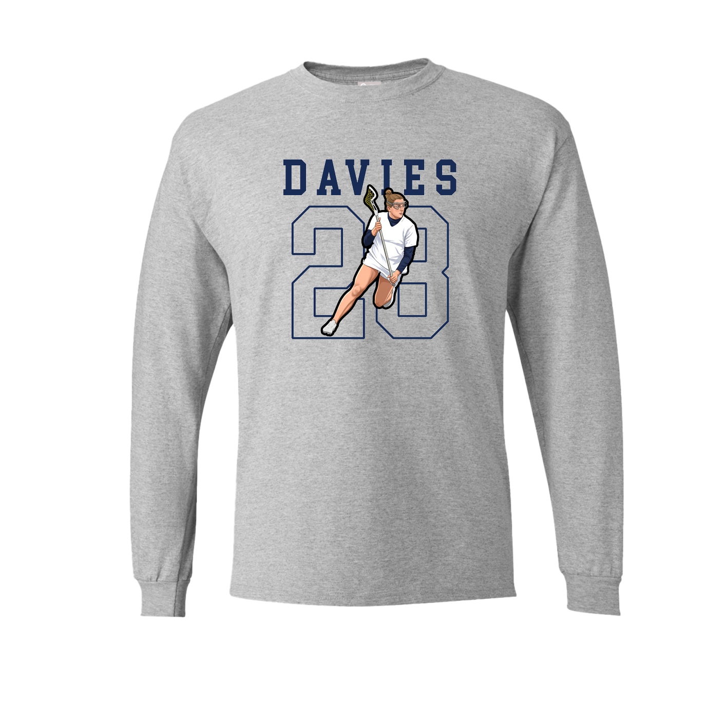 Long Sleeve Tee — Shirsey in Grey