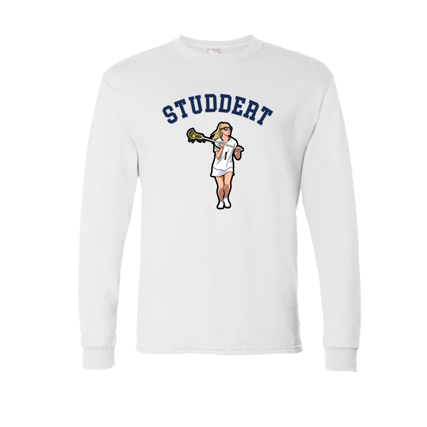 Long Sleeve Tee — Shirsey Arch in White