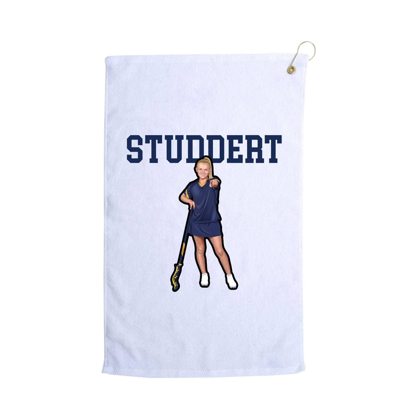 Golf Towel — Shirsey in White
