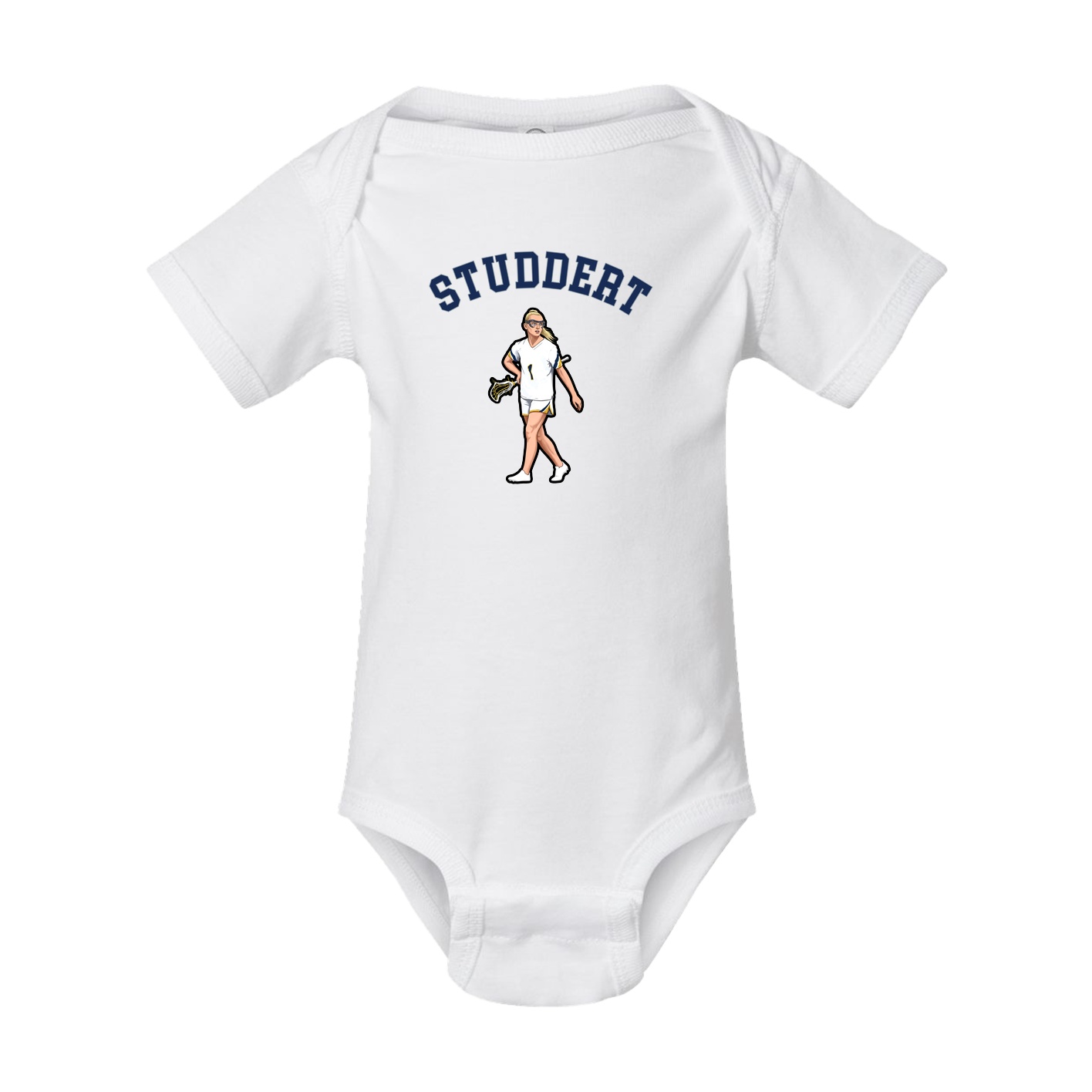 Baby Onesie — Shirsey Arch in White