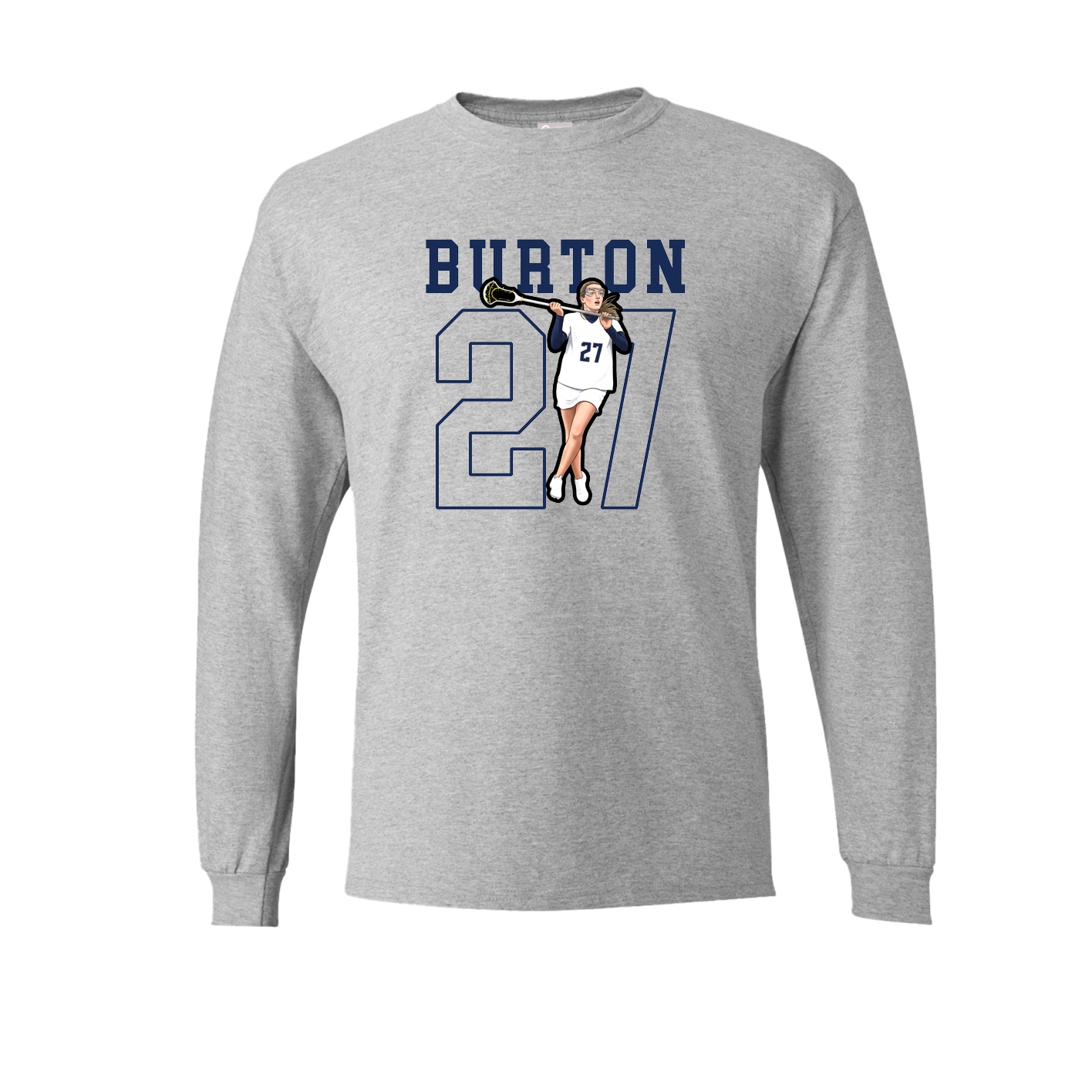 Long Sleeve Tee — Shirsey in Grey