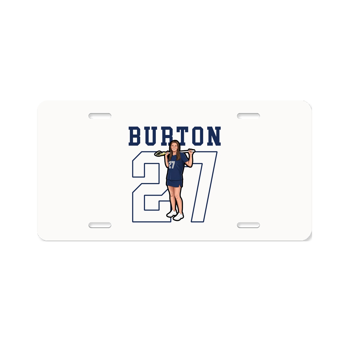 License Plate — Shirsey in Classic