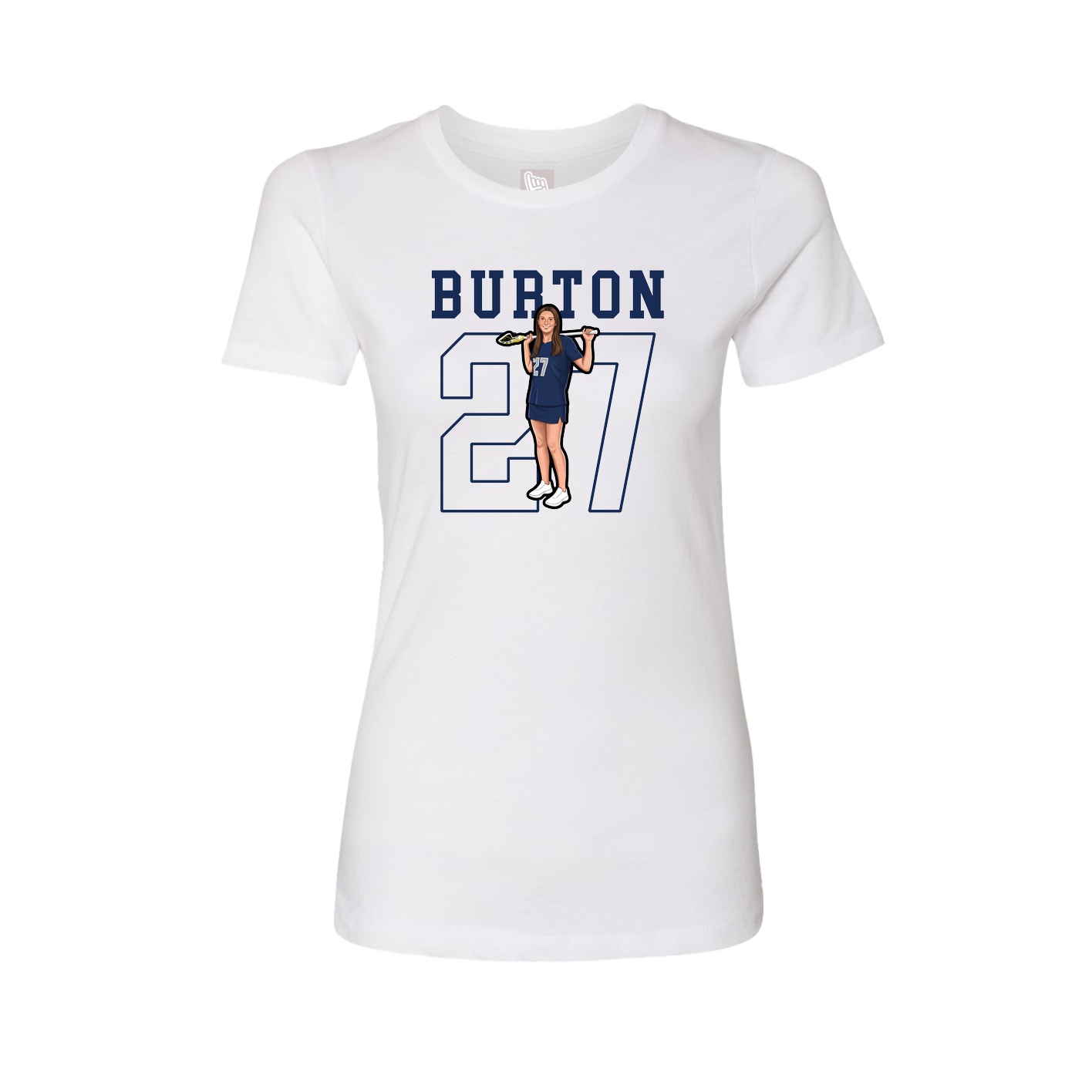 Fitted Women's Tee — Shirsey in White