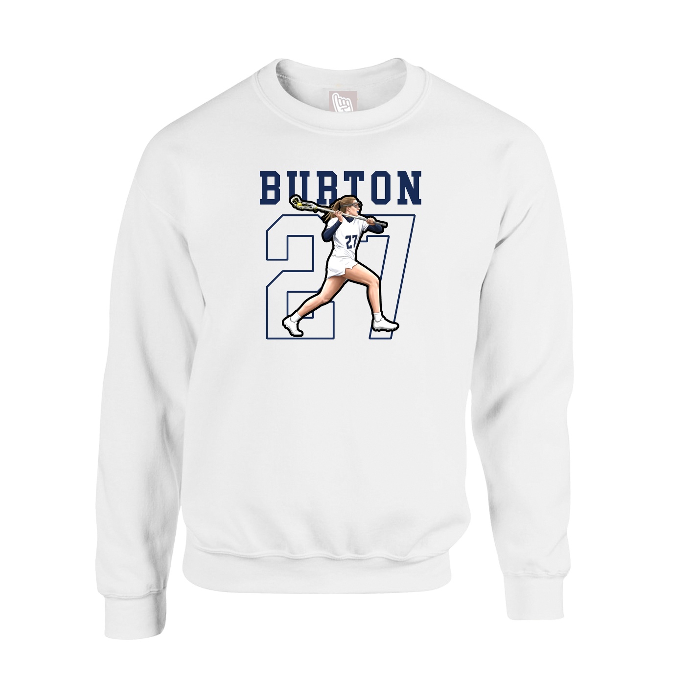 Fleece Crew — Shirsey in White