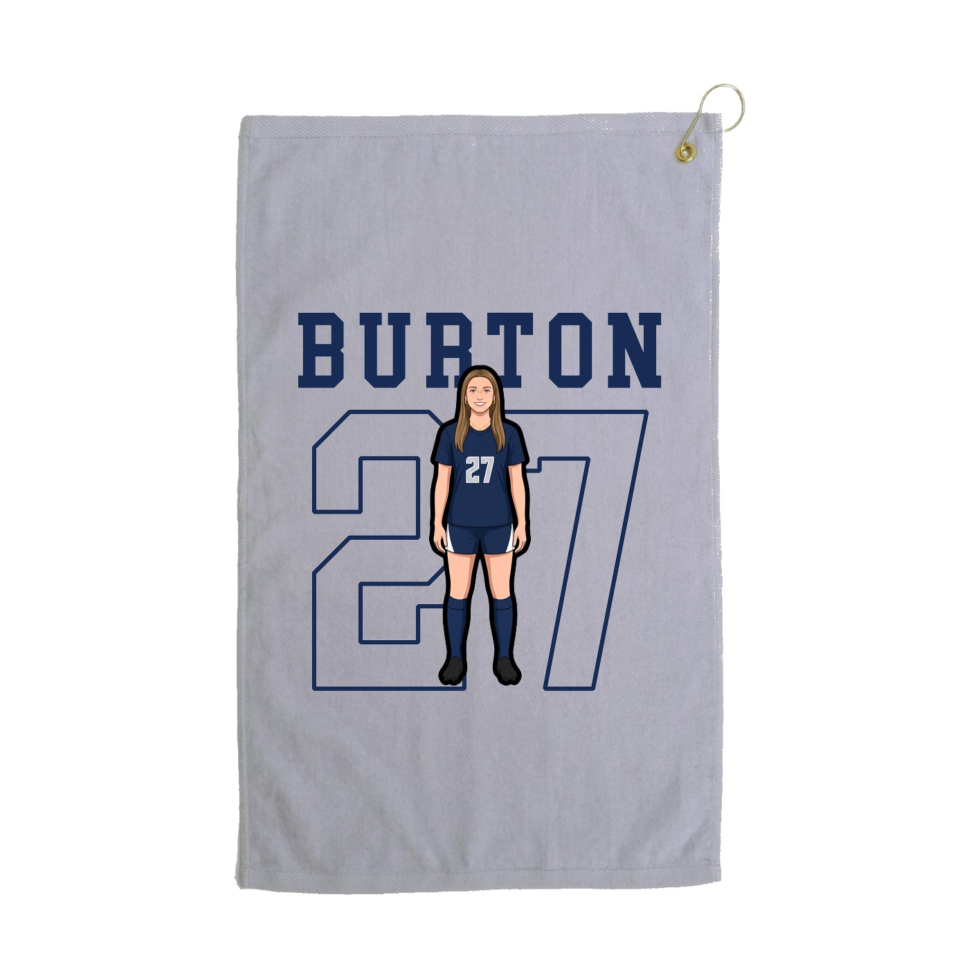 Golf Towel — Shirsey in Grey