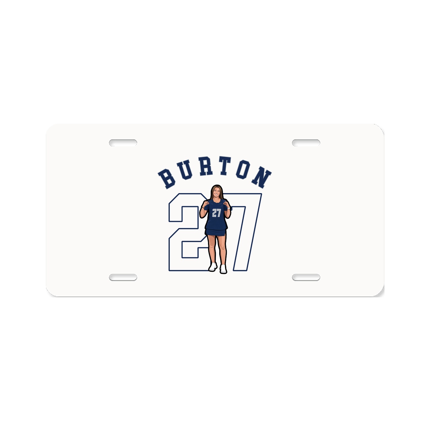 License Plate — Shirsey Arch in Classic