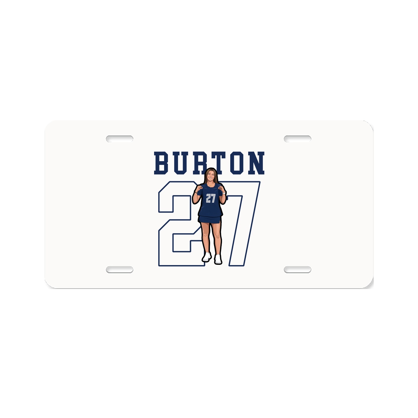 License Plate — Shirsey in Classic