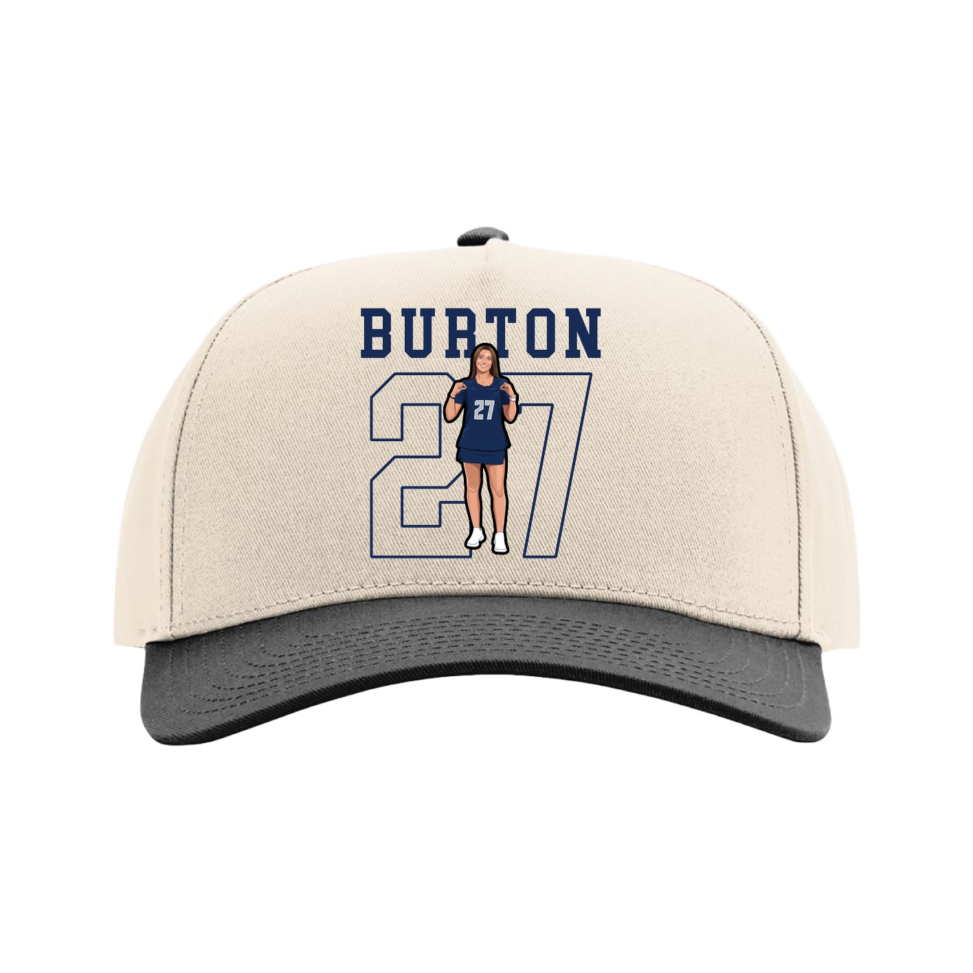 Full Fabric Five-Panel Champ Cap