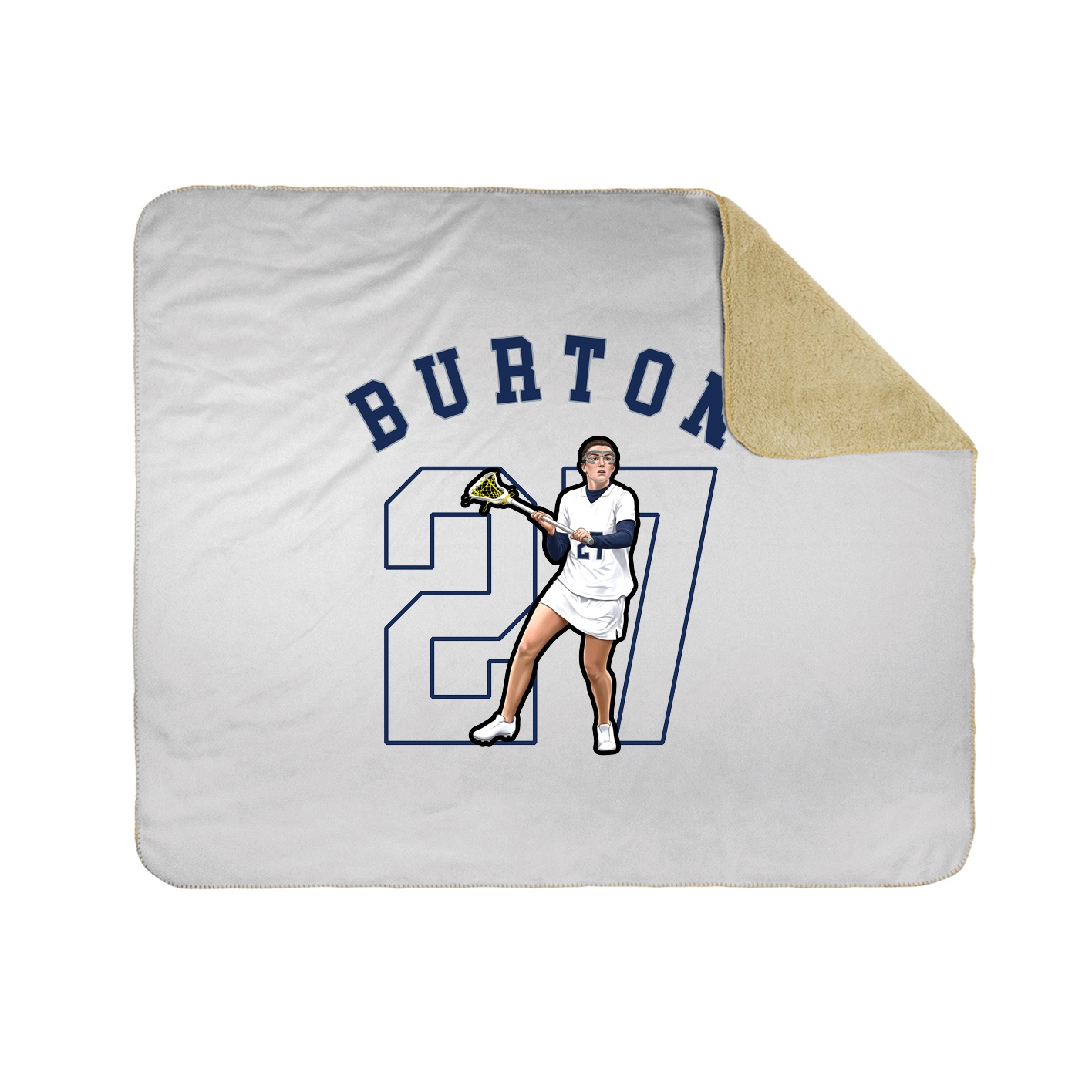 Throw Blanket — Shirsey Arch in White