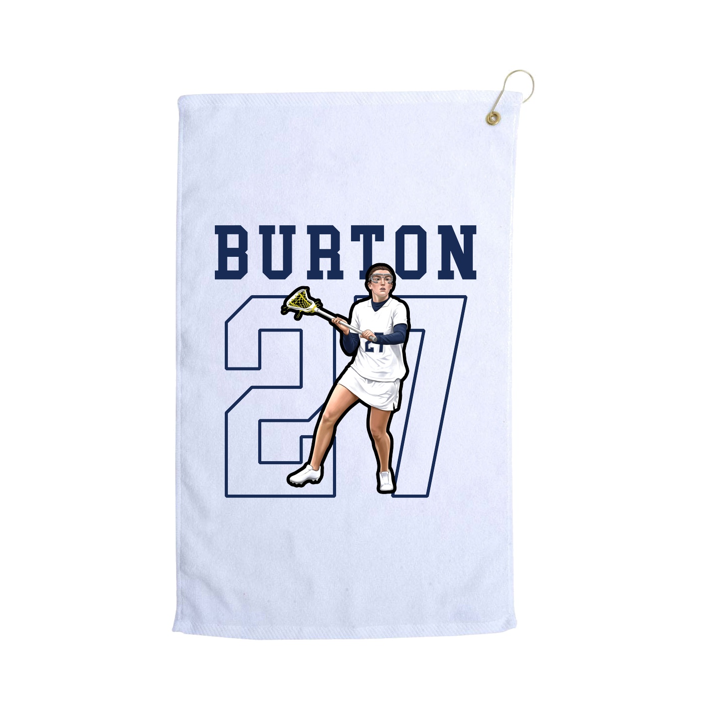 Golf Towel — Shirsey in White