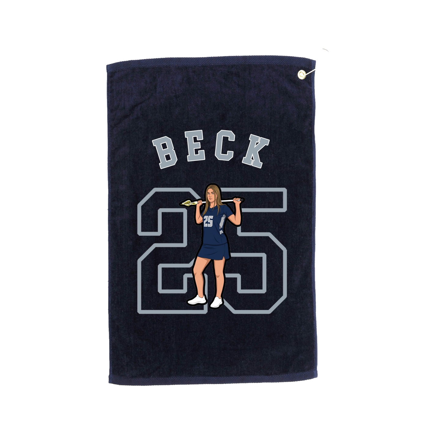 Golf Towel — Shirsey Arch in Navy