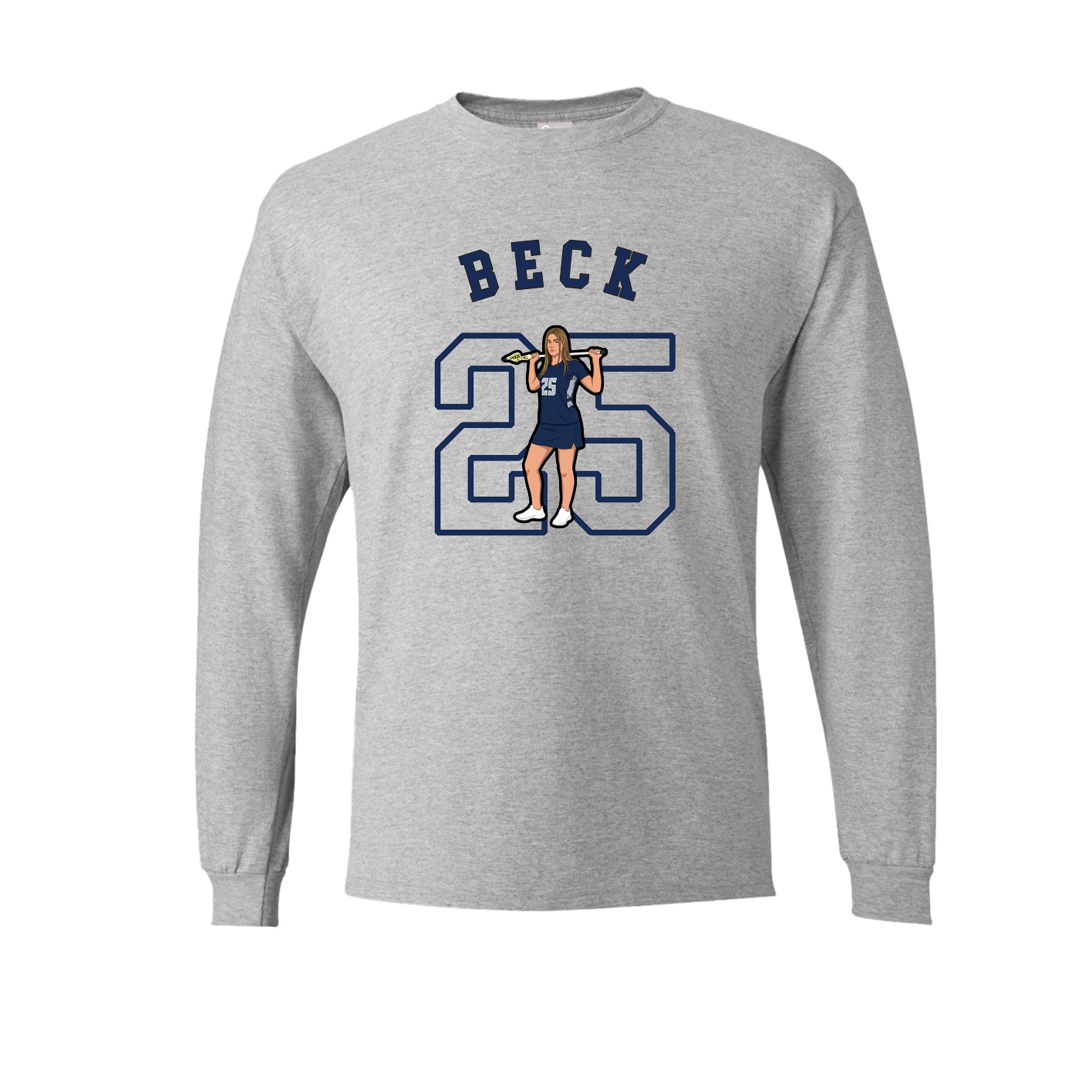 Long Sleeve Tee — Shirsey Arch in Grey