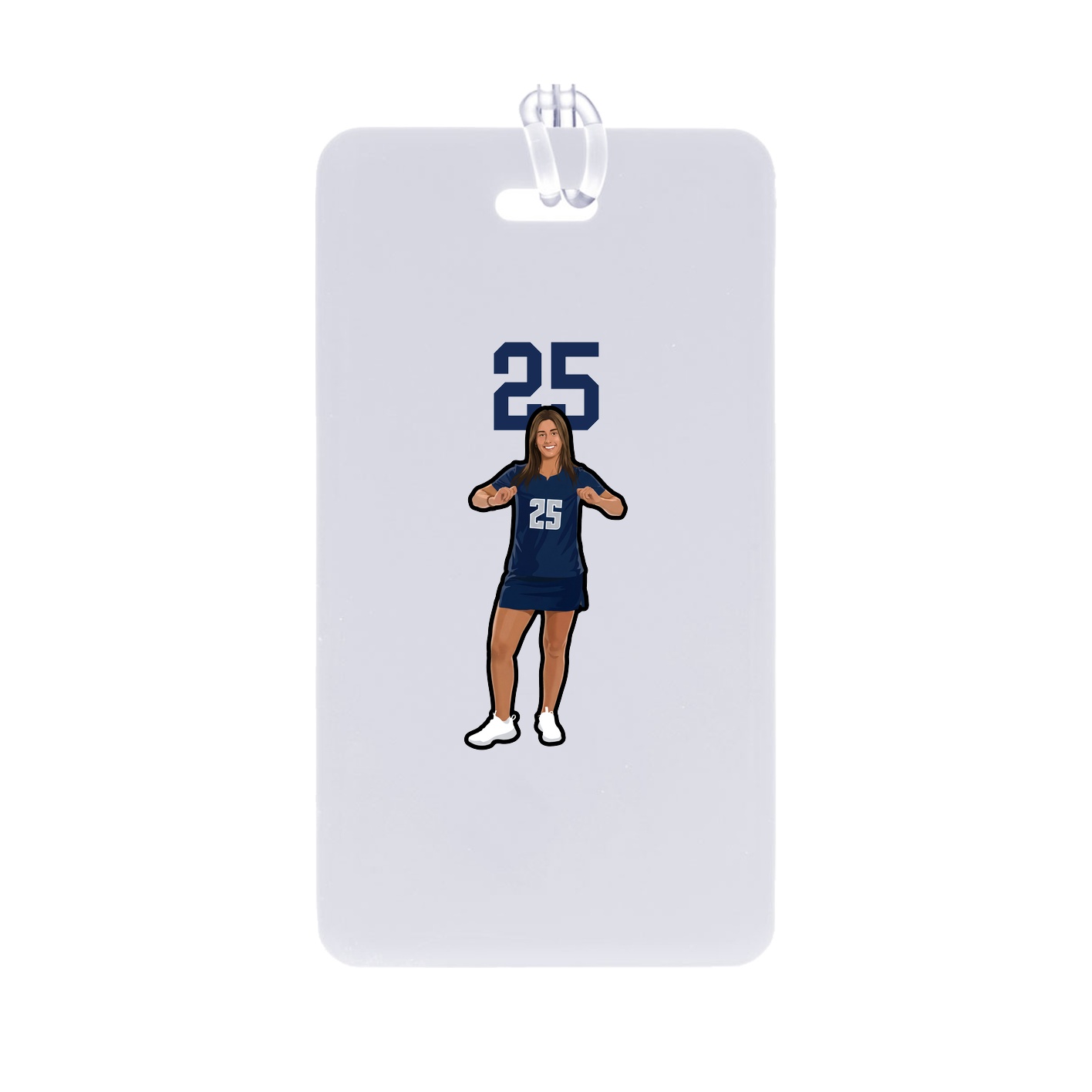 Bag Tag — Number Top in Classic