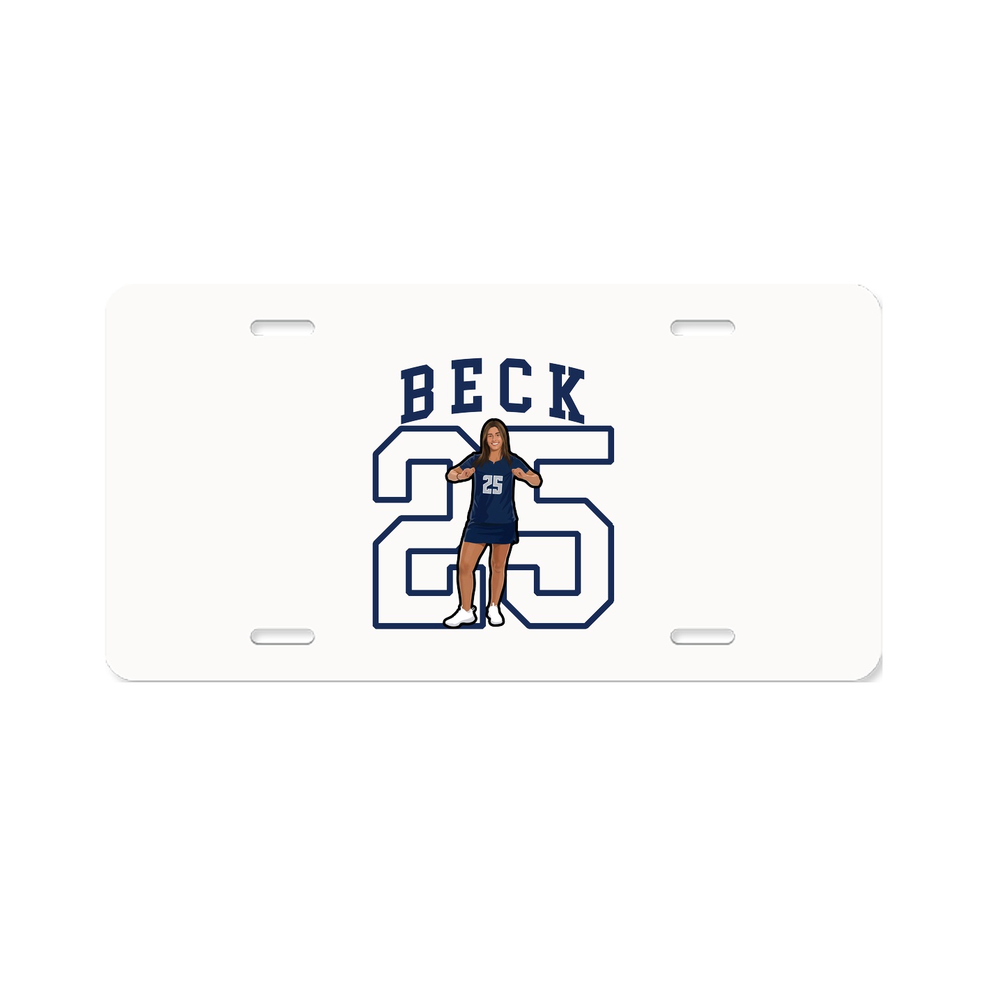 License Plate — Shirsey in Classic