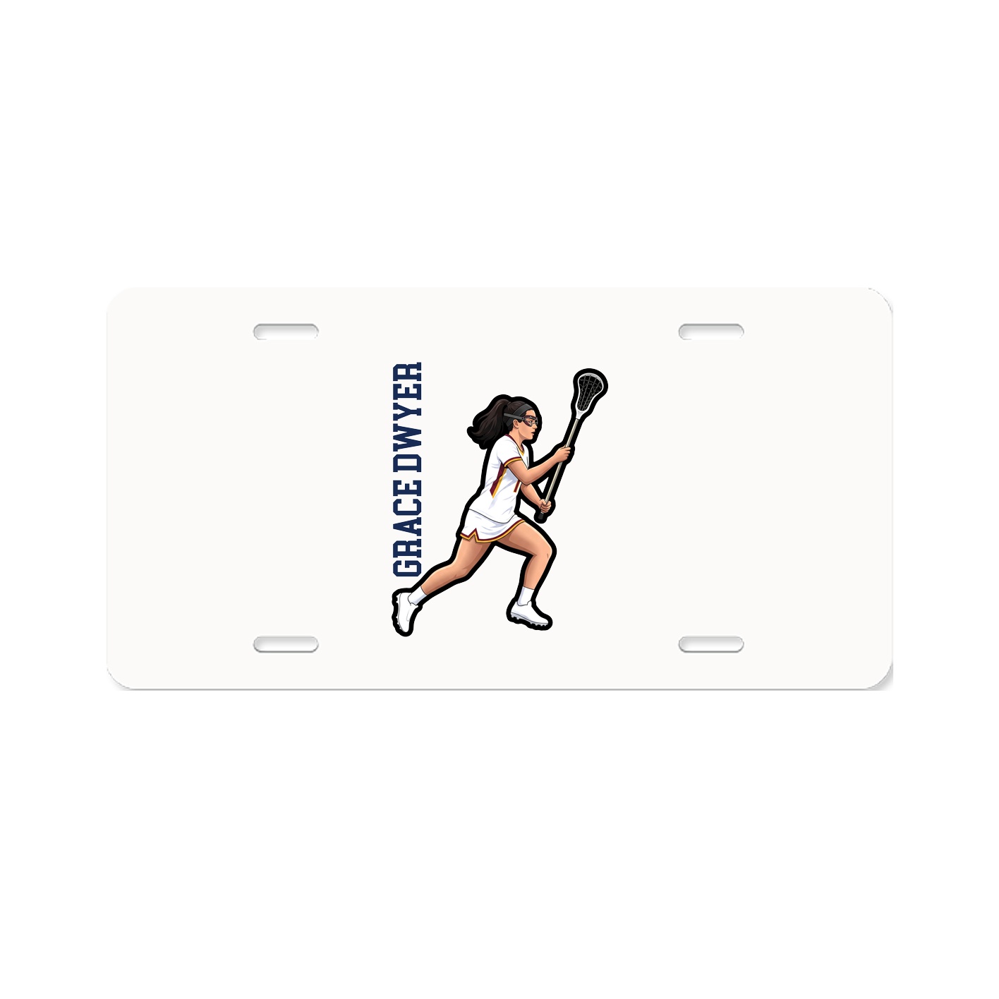Aluminum License Plate