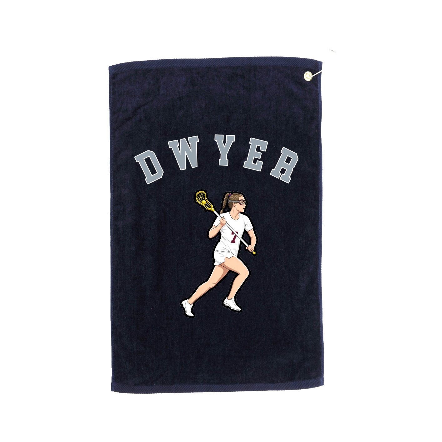 Golf Towel — Shirsey Arch in Navy