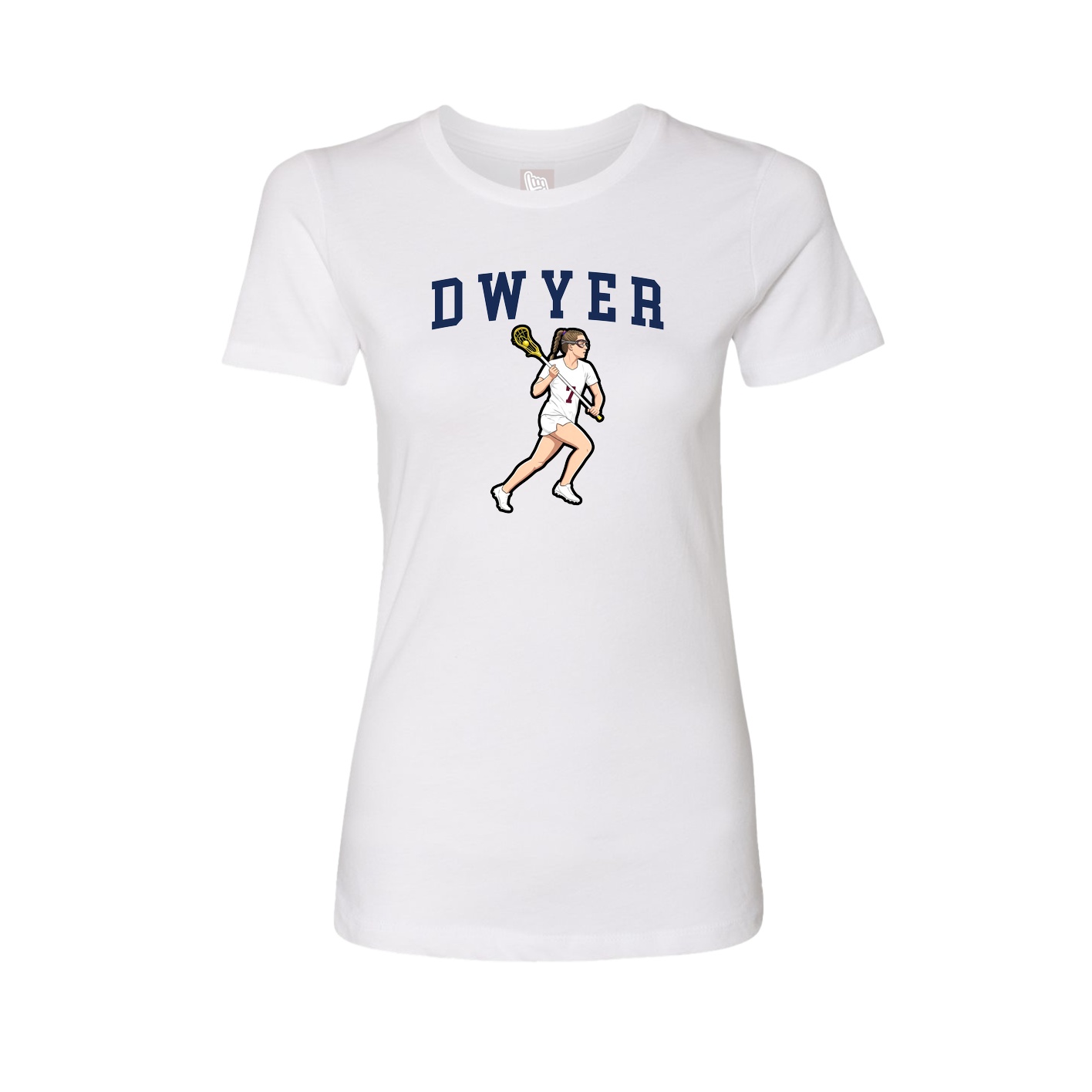 Fitted Women's Tee — Shirsey in White