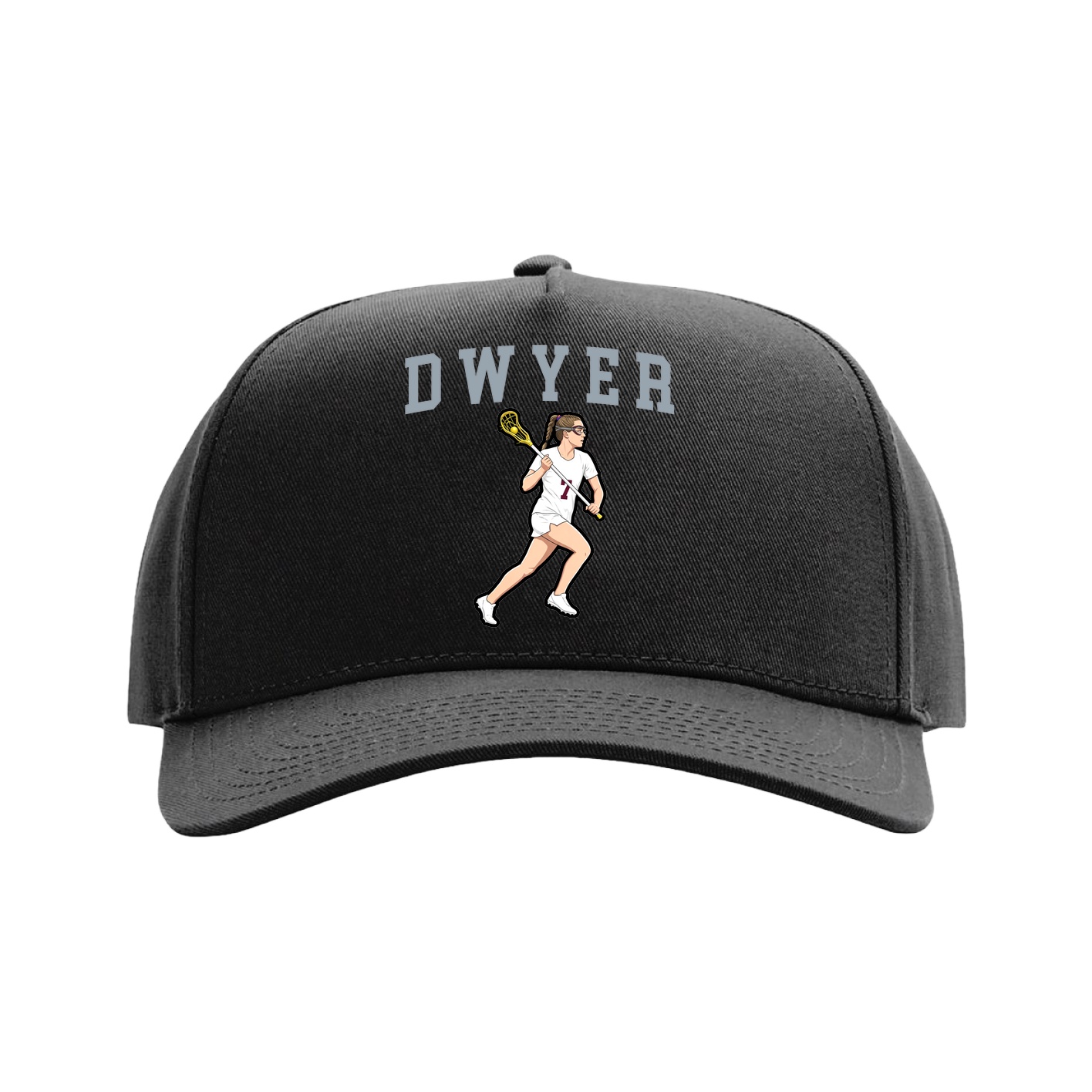 Full Fabric Five-Panel Champ Cap