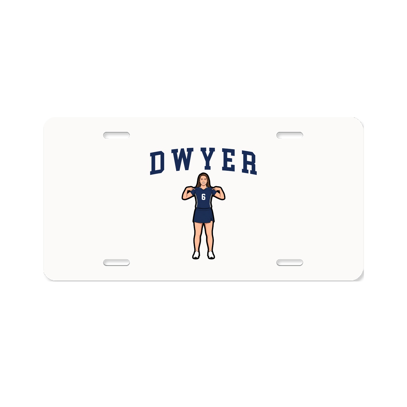 License Plate — Shirsey in Classic