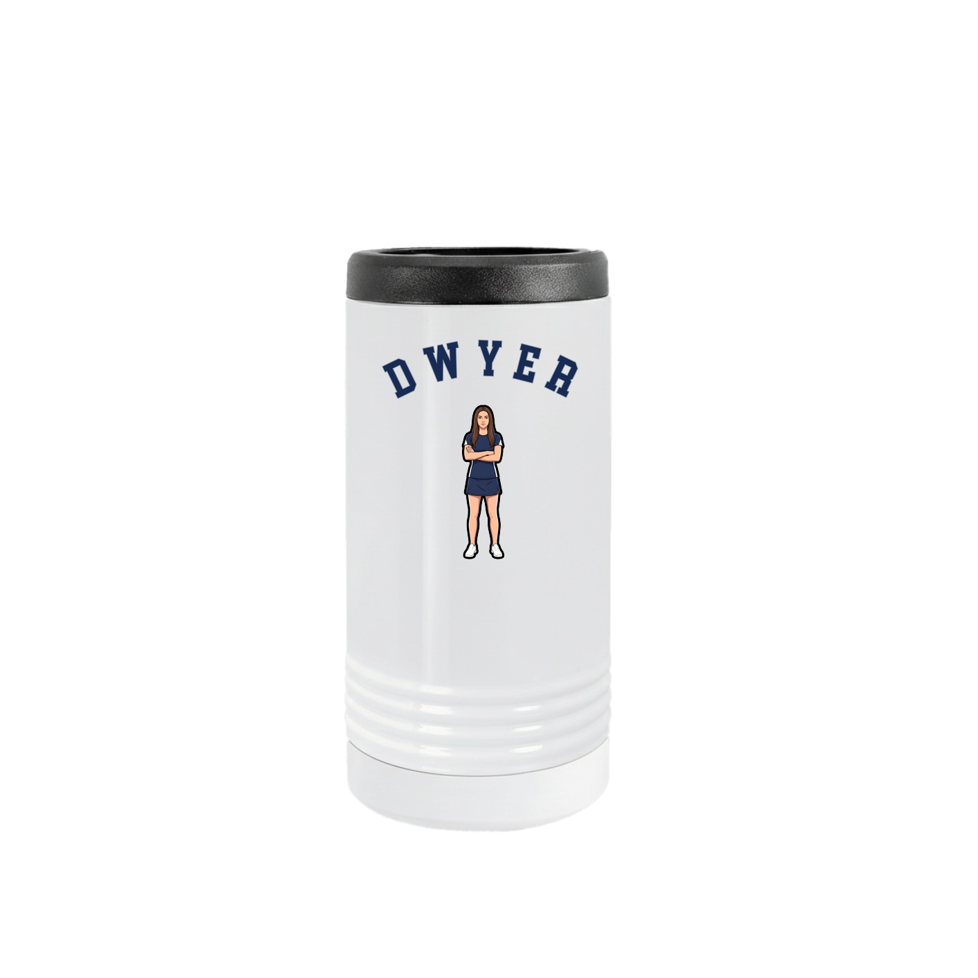 Slim Beverage Holder — Shirsey Arch in White
