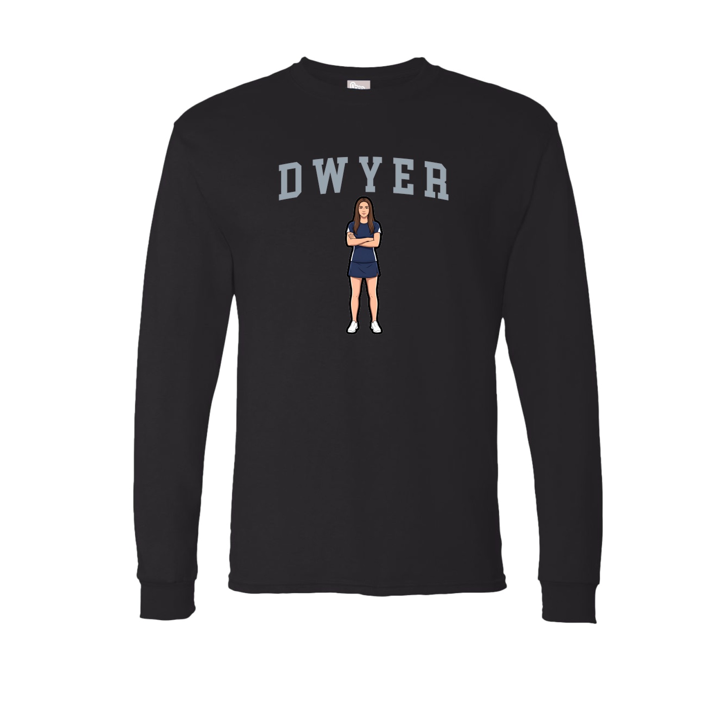 Long Sleeve Tee — Shirsey in Black