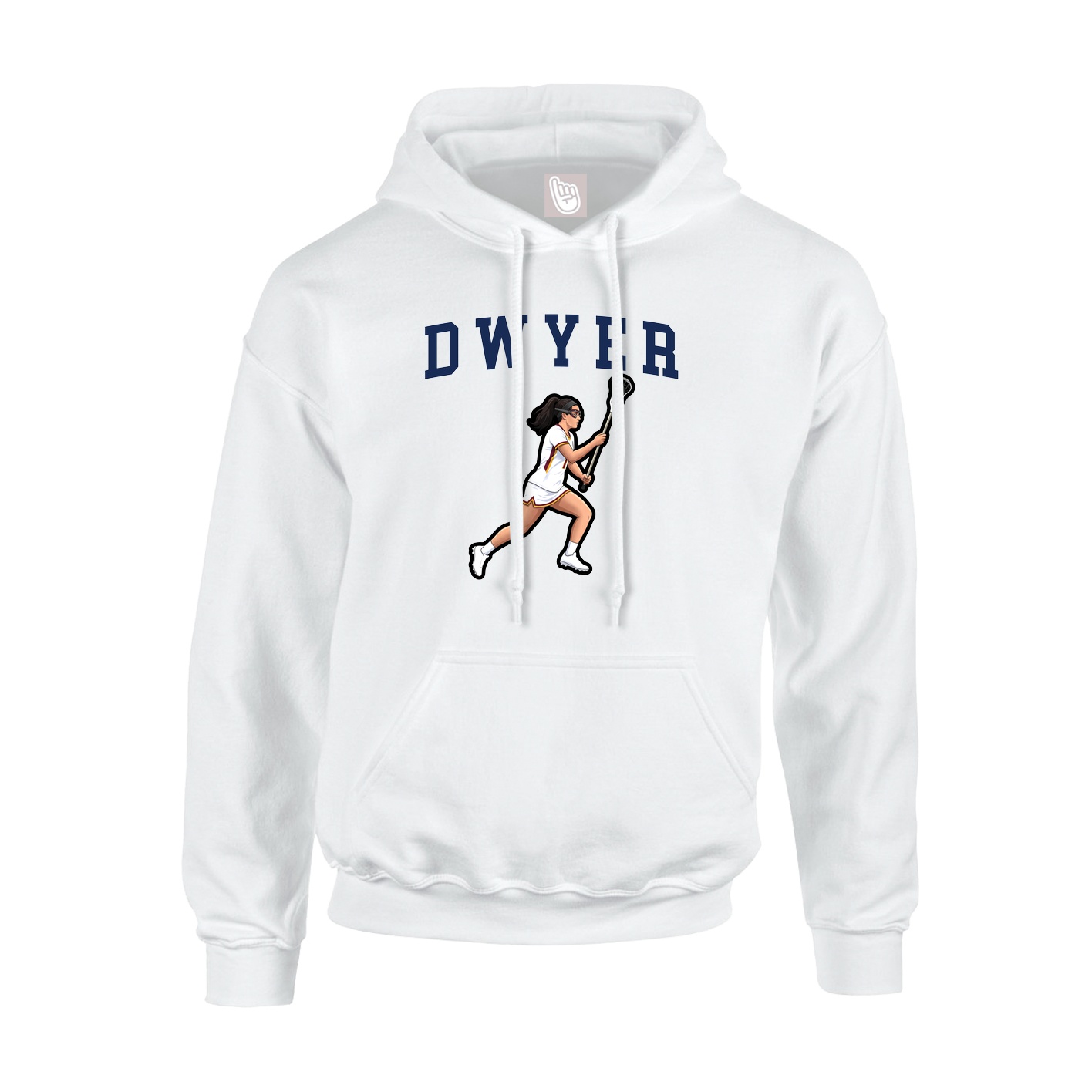 Youth Hoodie — Shirsey in White