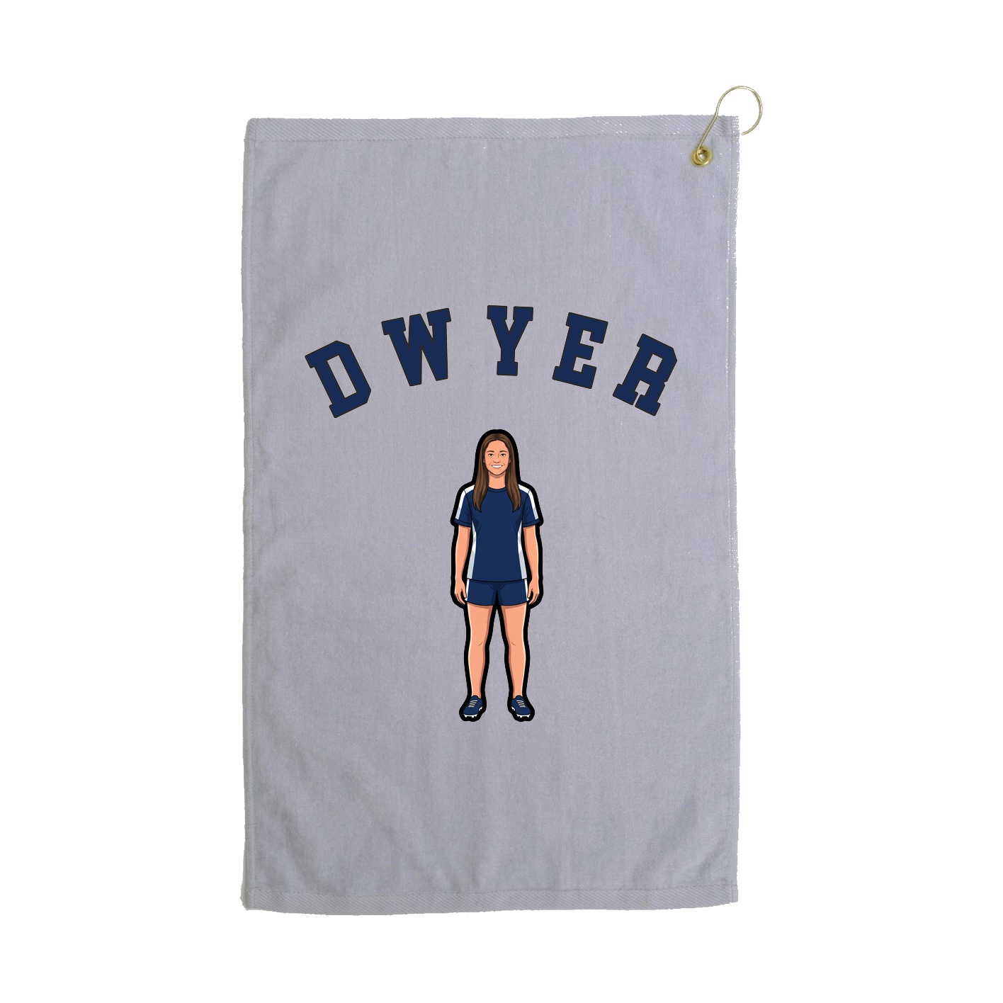 Golf Towel — Shirsey Arch in Grey