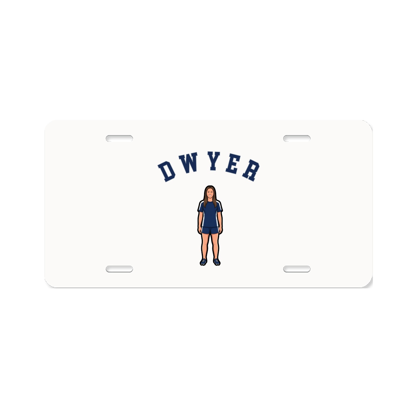License Plate — Shirsey Arch in Classic