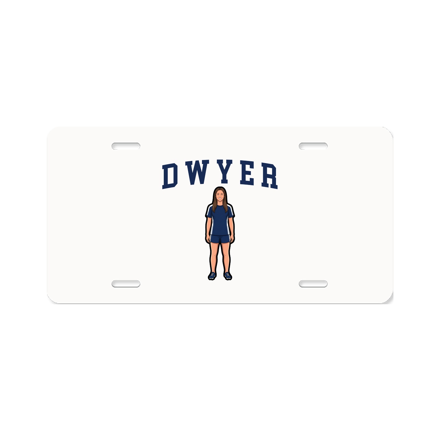 License Plate — Shirsey in Classic