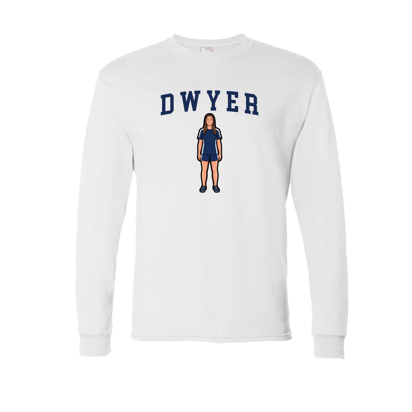 Long Sleeve Tee — Shirsey in White