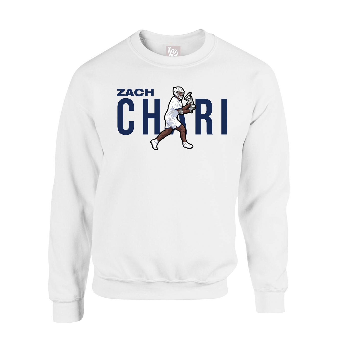 Fleece Crew — Player Name in White