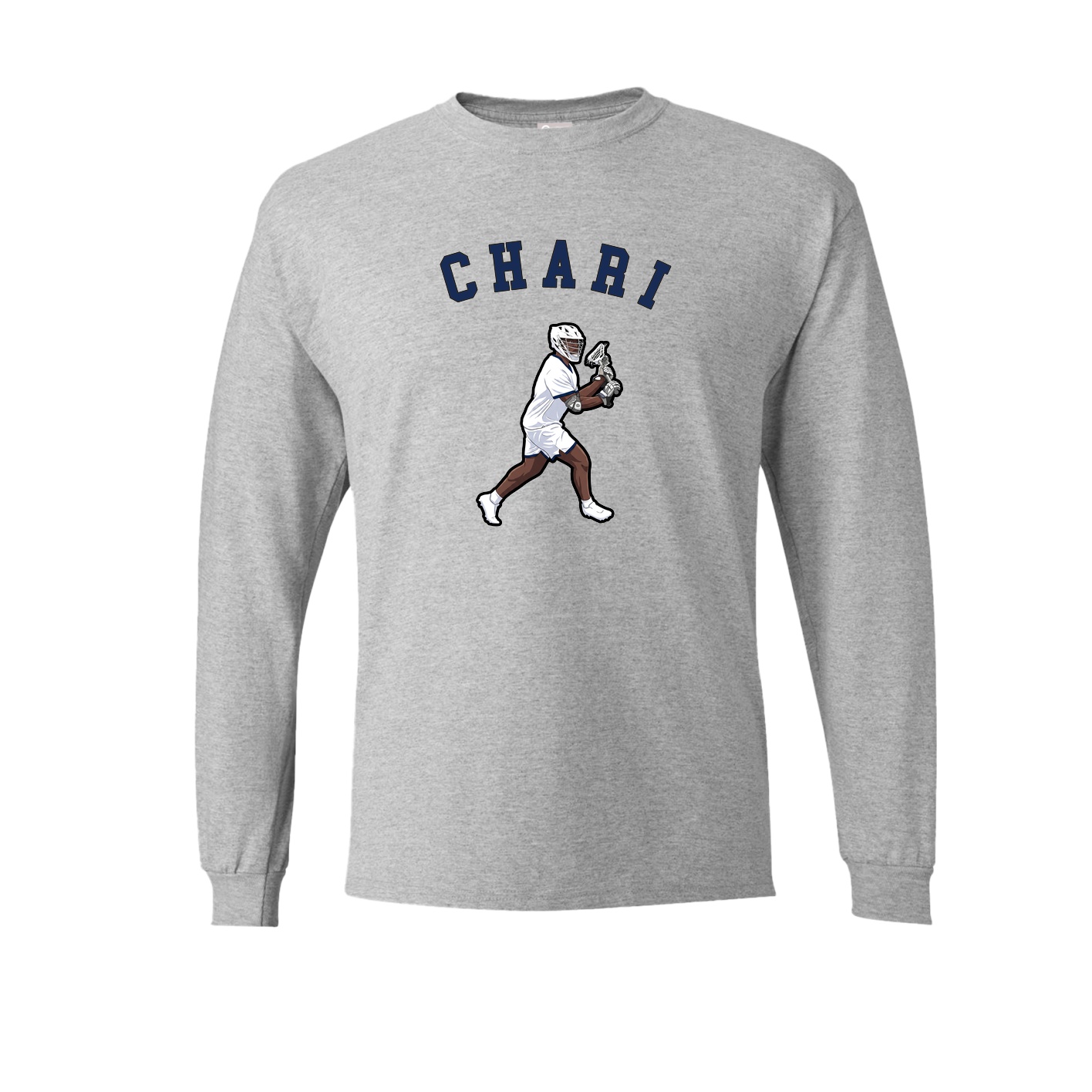 Long Sleeve Tee — Shirsey Arch in Grey