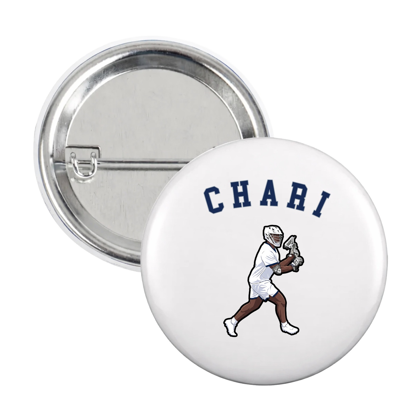 Game Day Button — Shirsey Arch in White