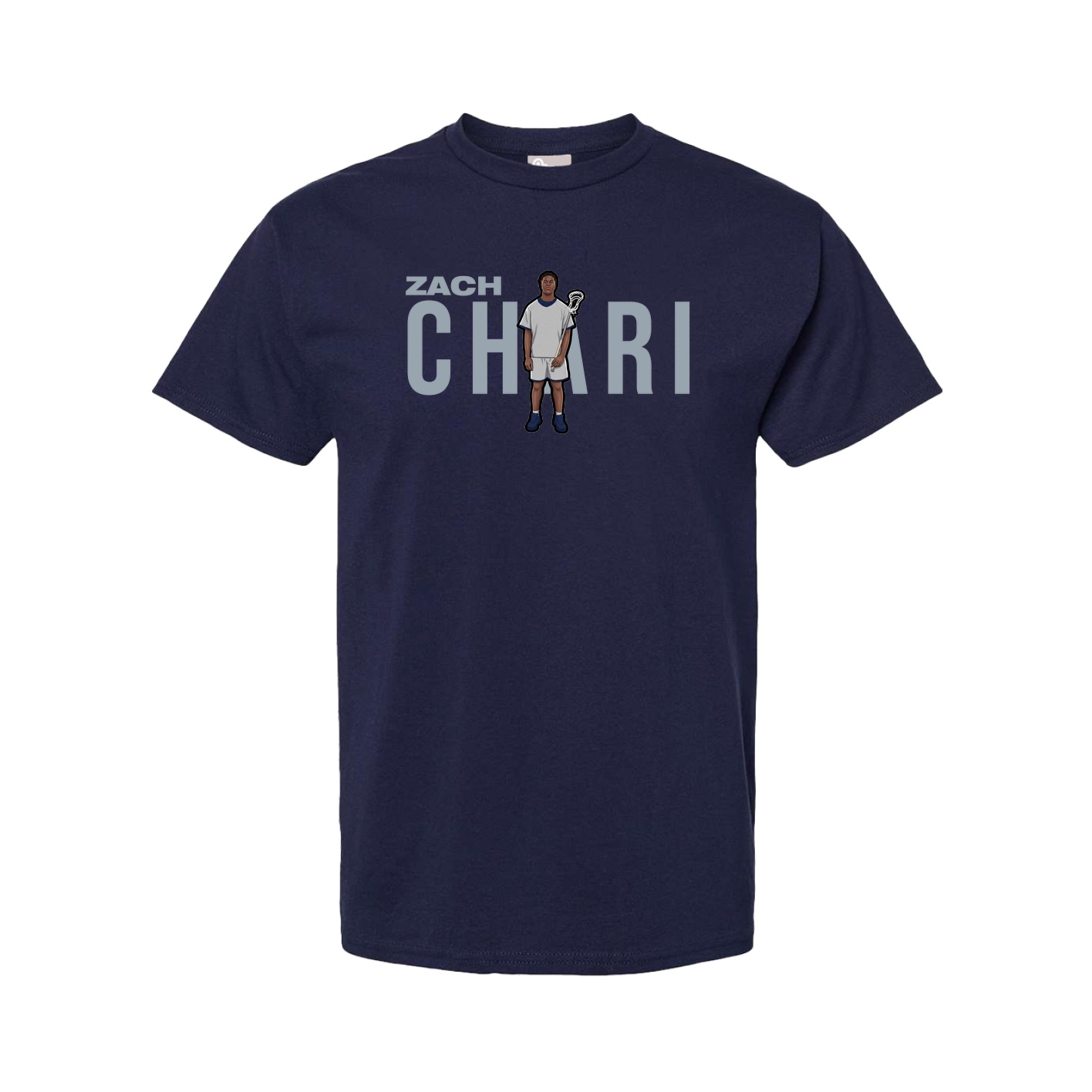 Tee — Player Name in Navy