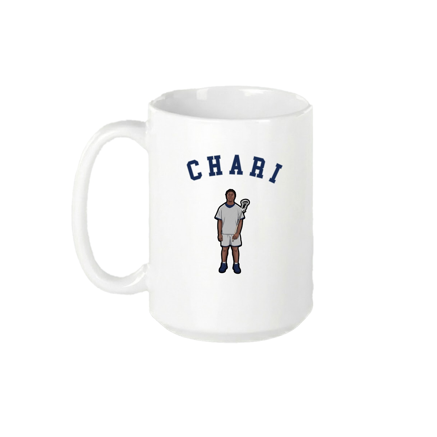 15oz Coffee Mug — Shirsey Arch in White