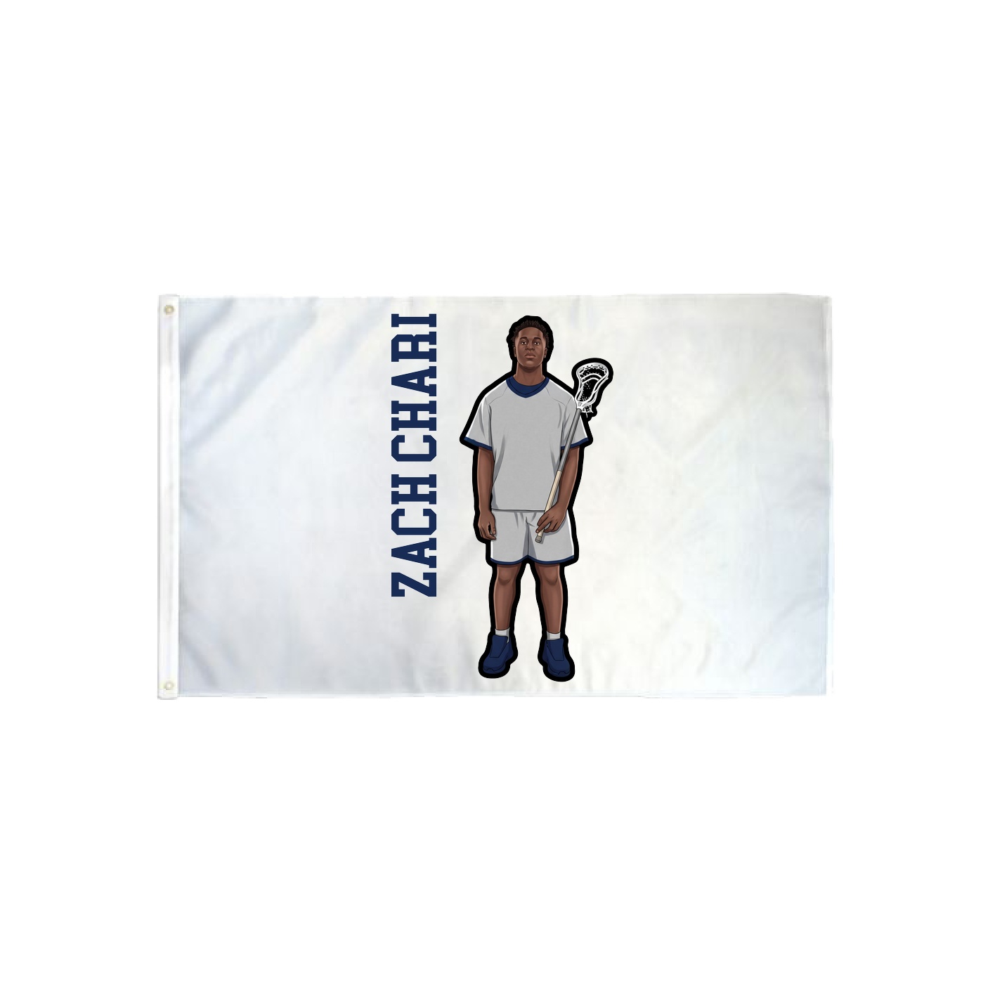 3x5 Flag — Name Vertical in Classic
