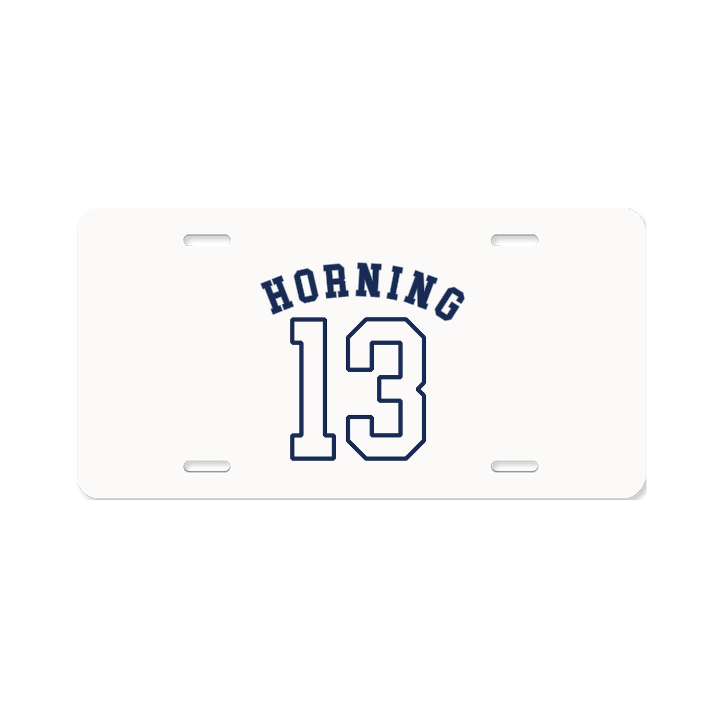 License Plate — Shirsey Arch in Classic