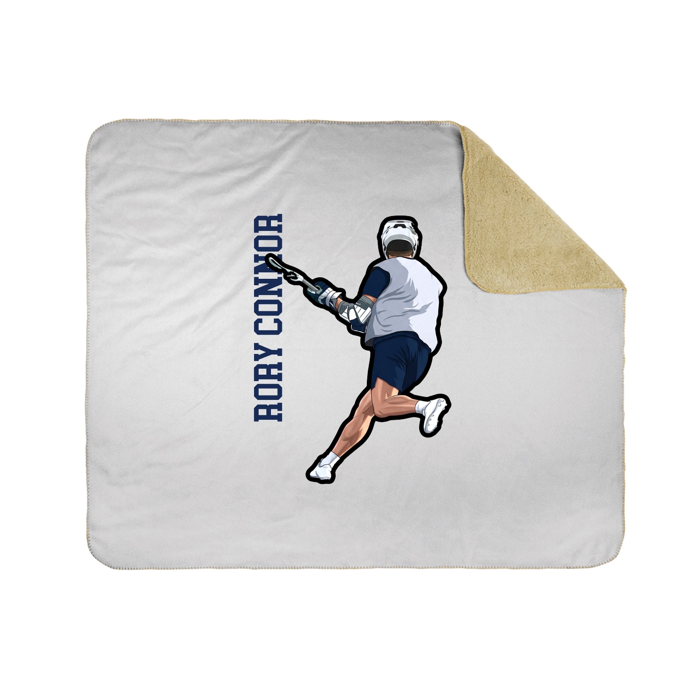 50x60 Sherpa Lined Throw Blanket
