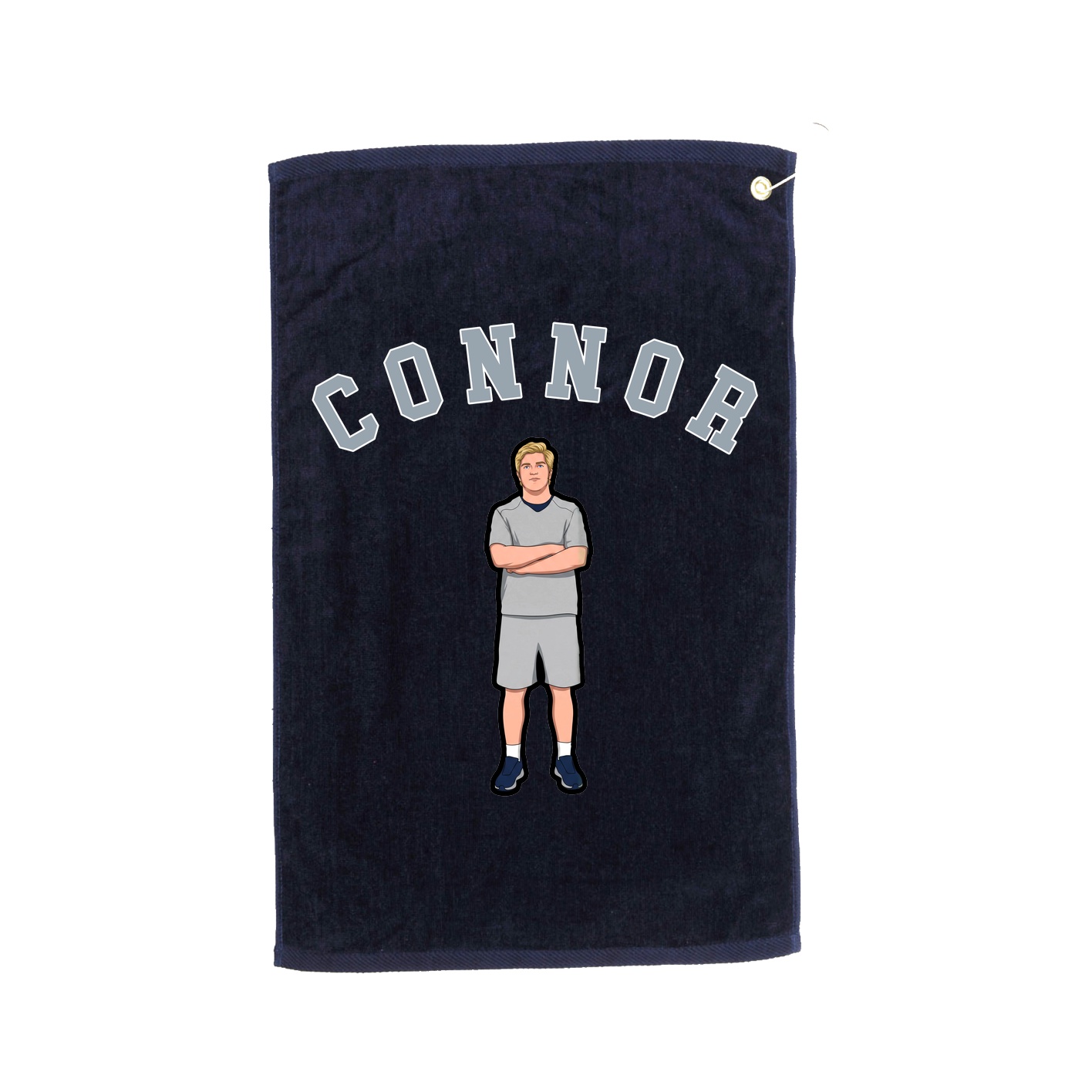 Golf Towel — Shirsey Arch in Navy