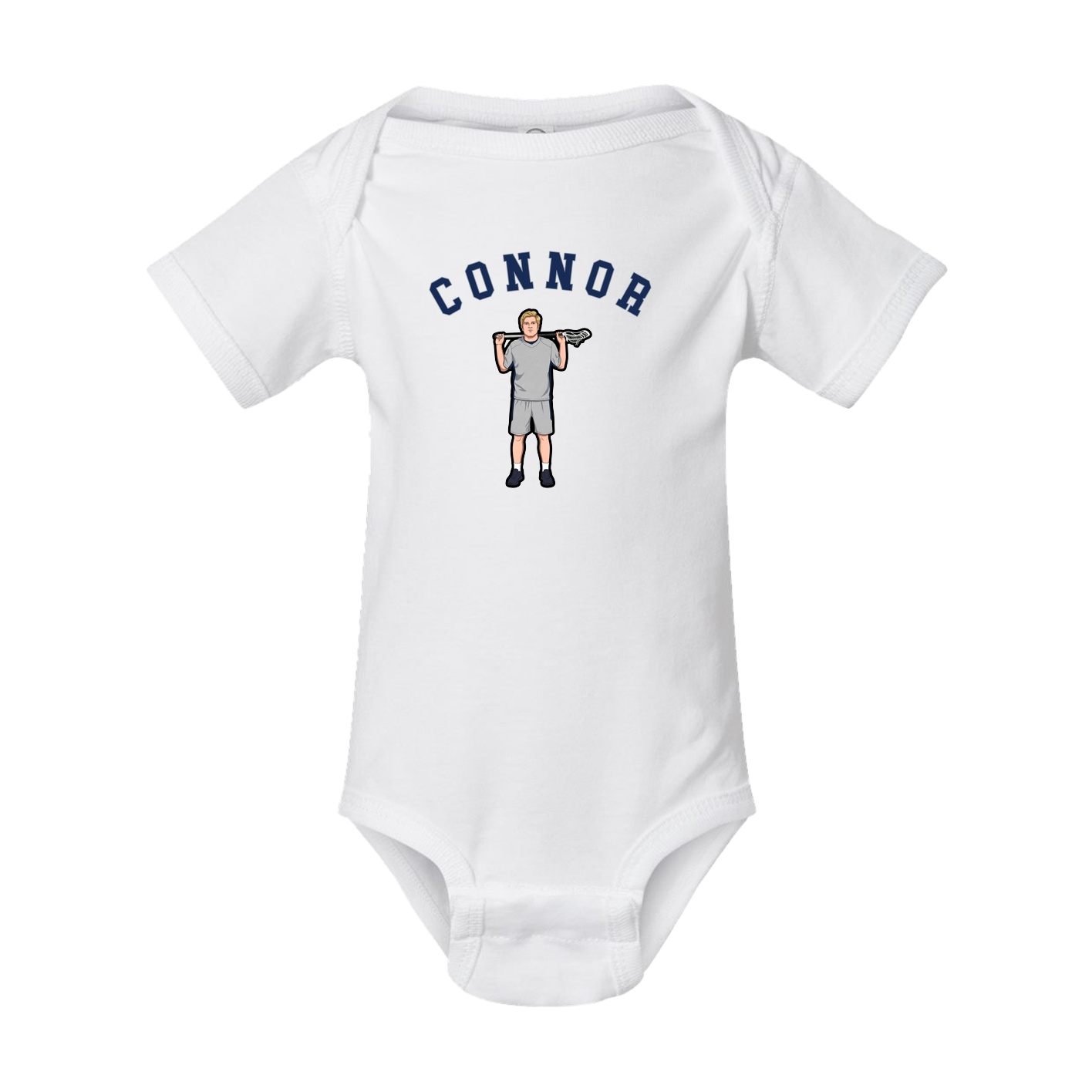 Baby Onesie — Shirsey Arch in White
