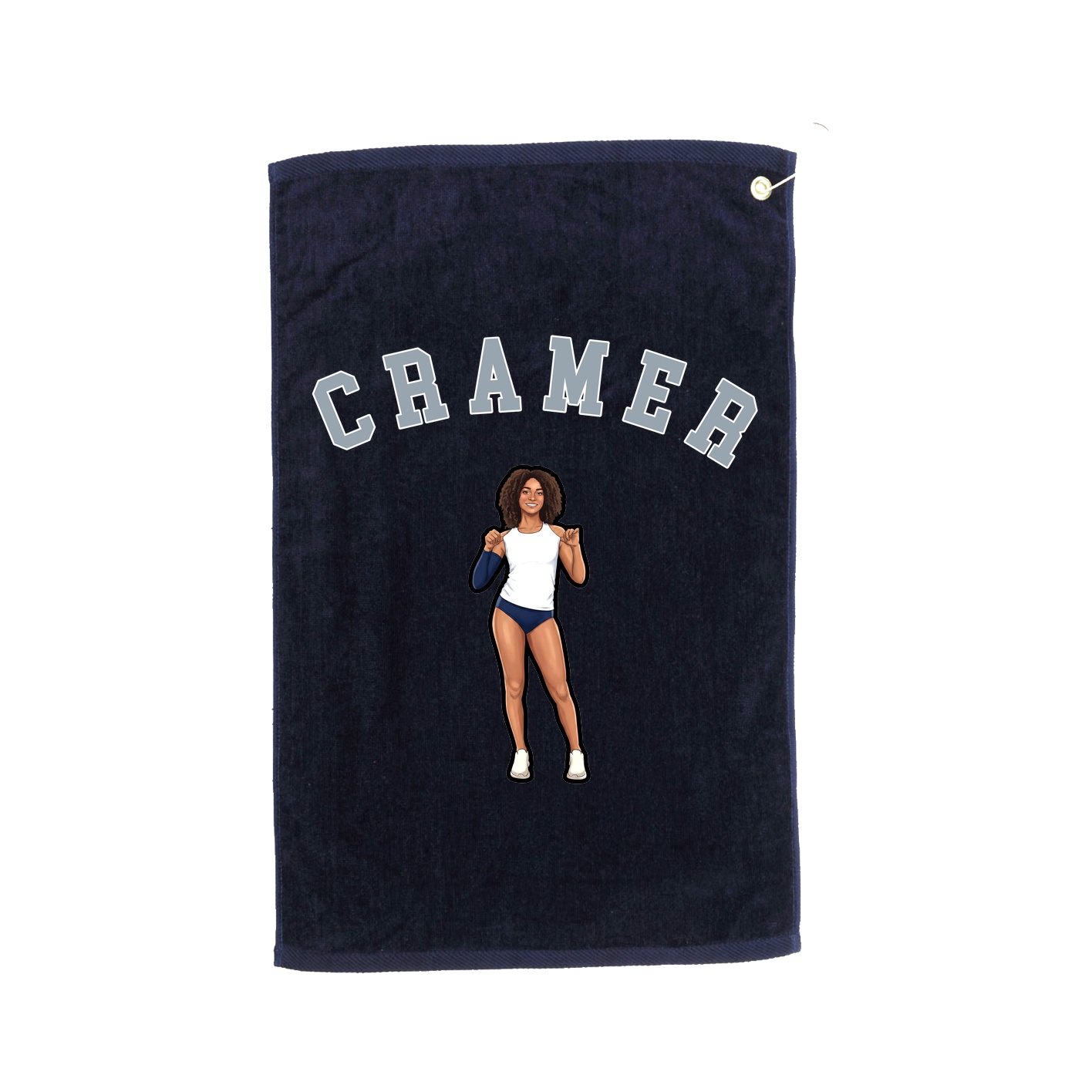Golf Towel — Shirsey Arch in Navy