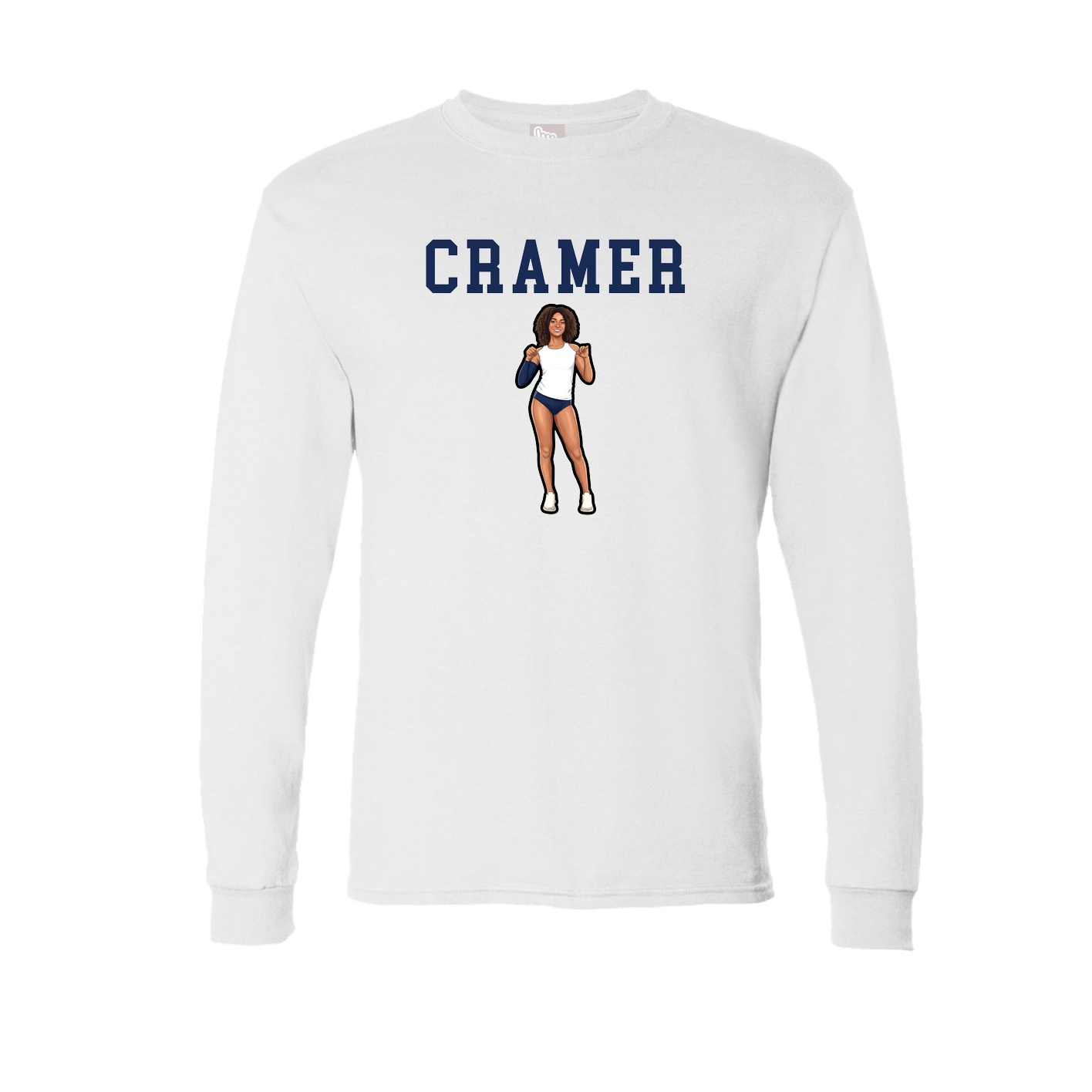 Long Sleeve Tee — Shirsey in White