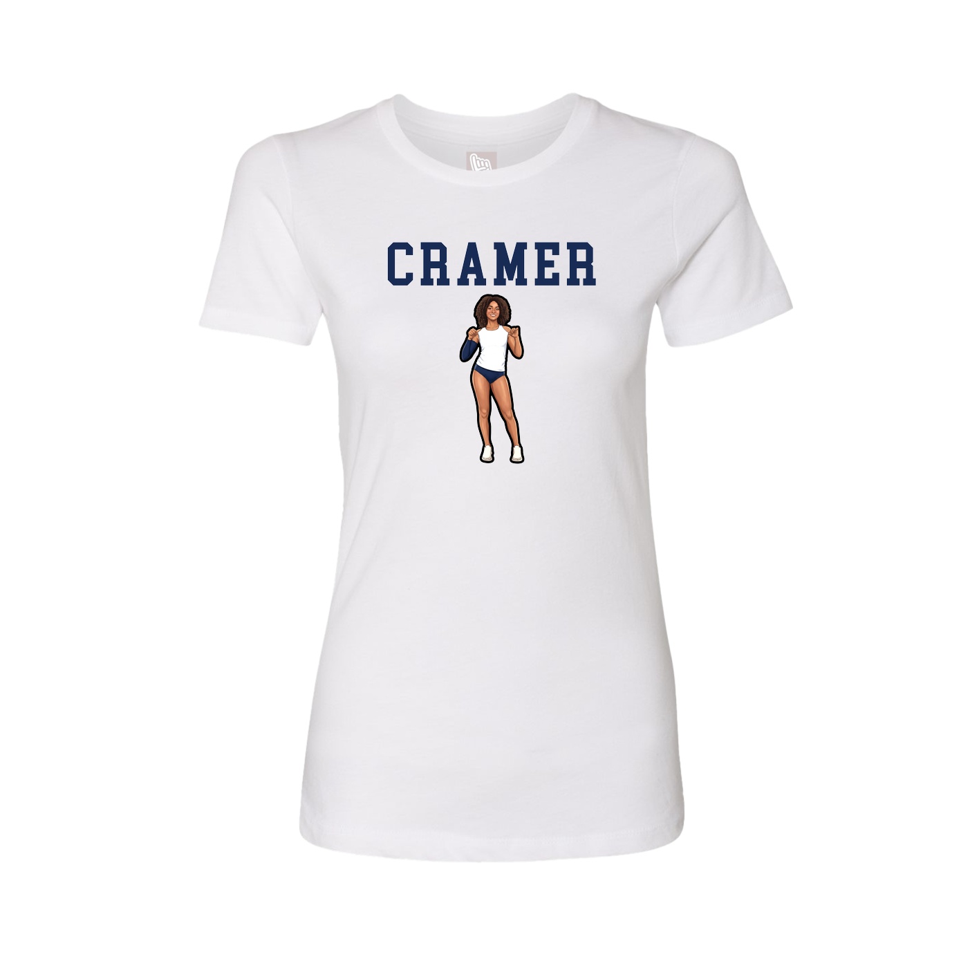 Fitted Women's Tee — Shirsey in White