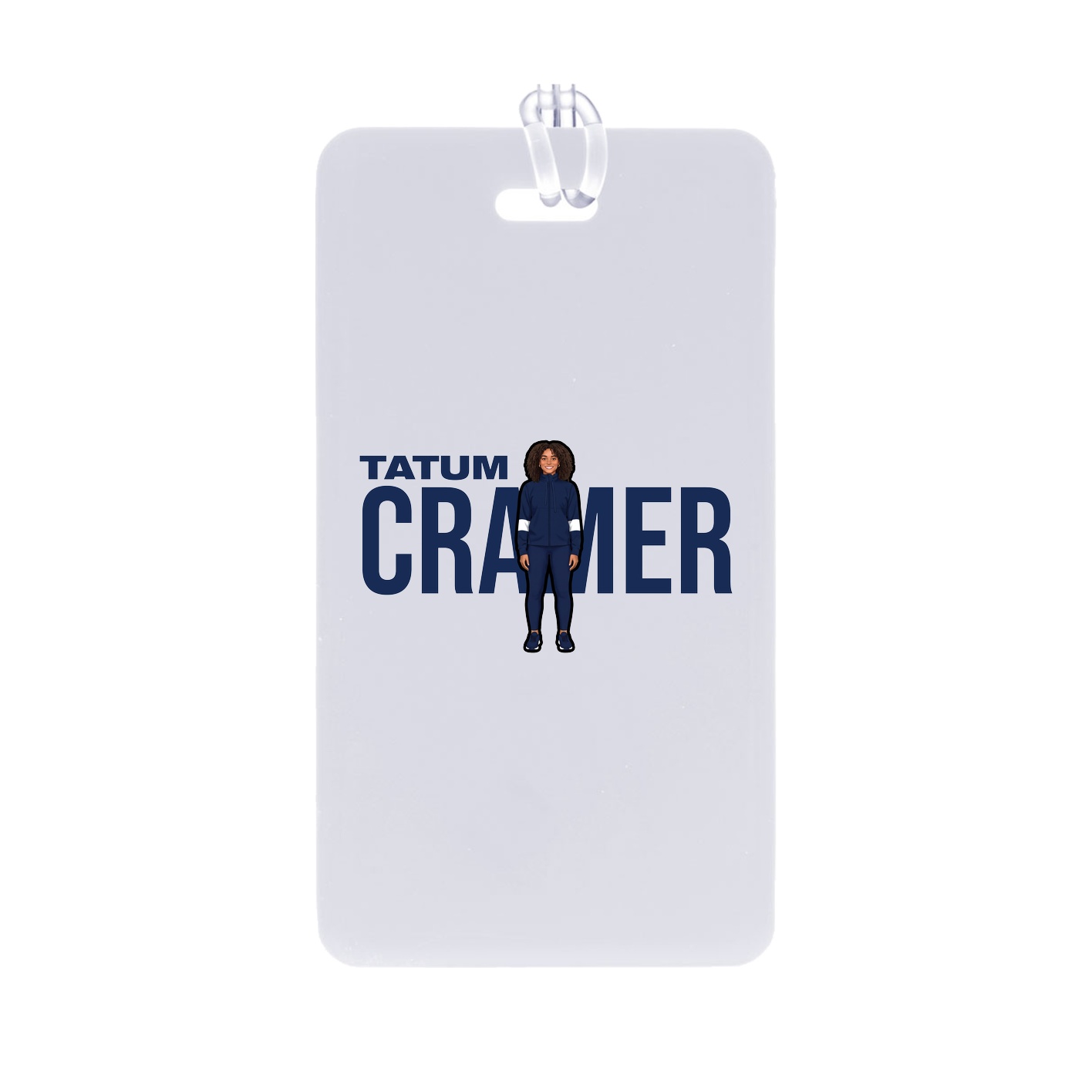 Bag Tag — Player Name in Classic