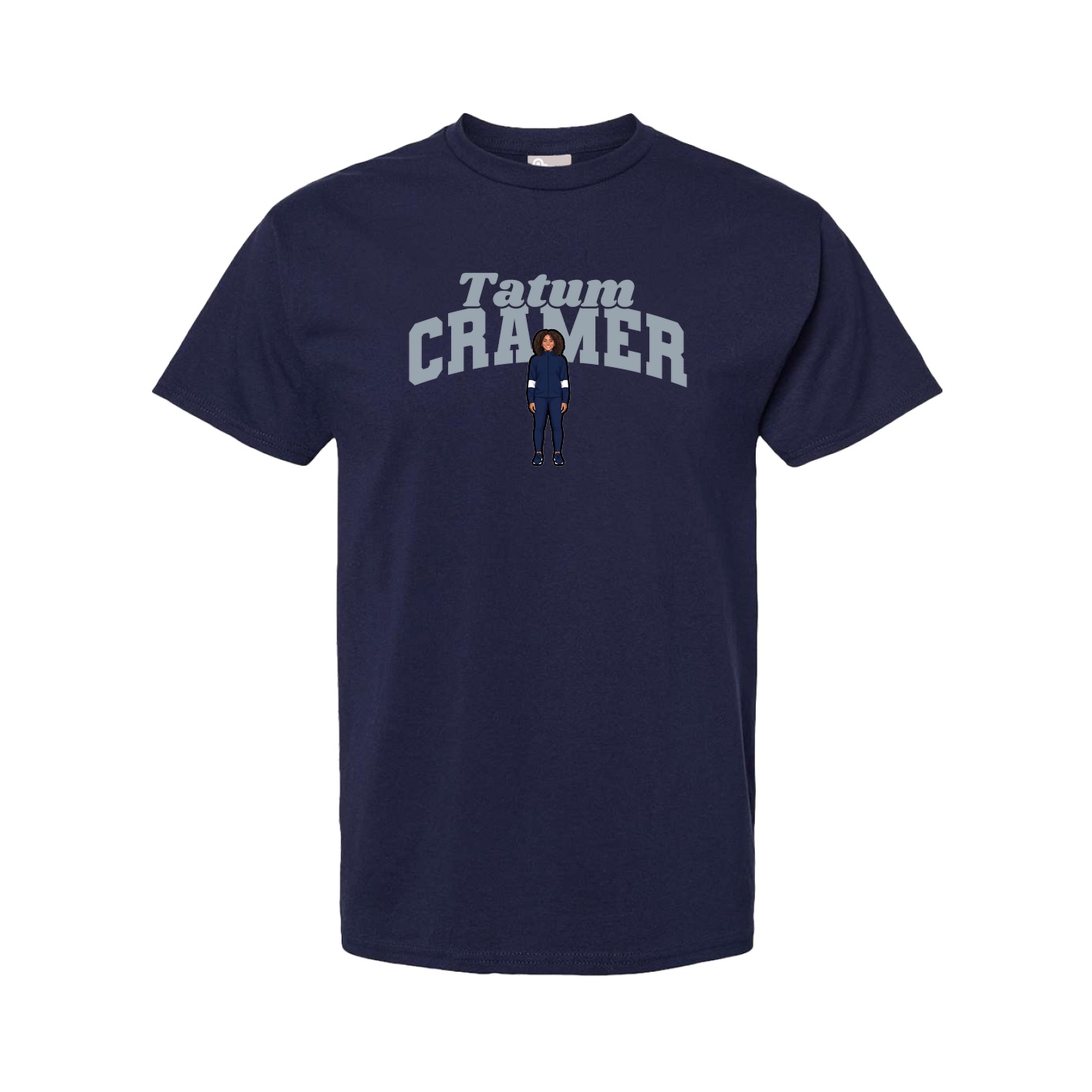 Tee — Signature Arch in Navy