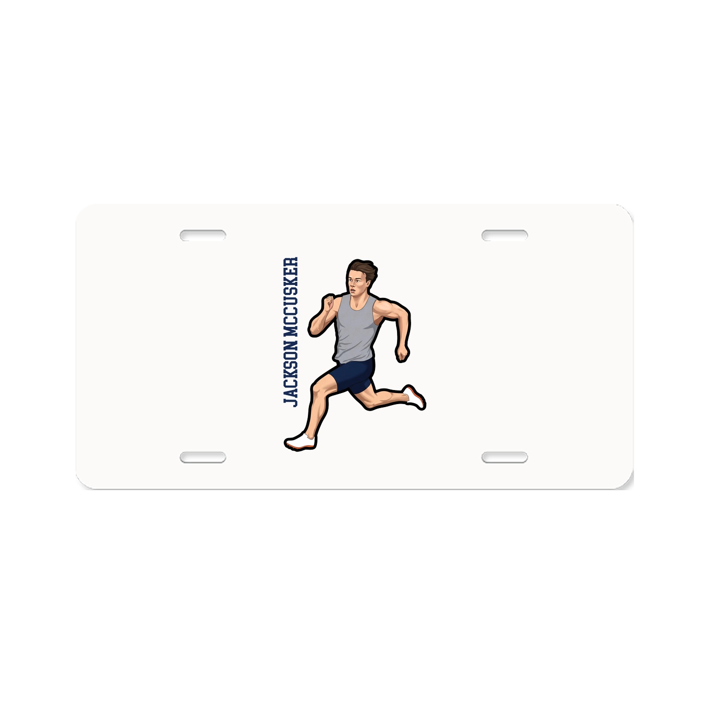 Aluminum License Plate