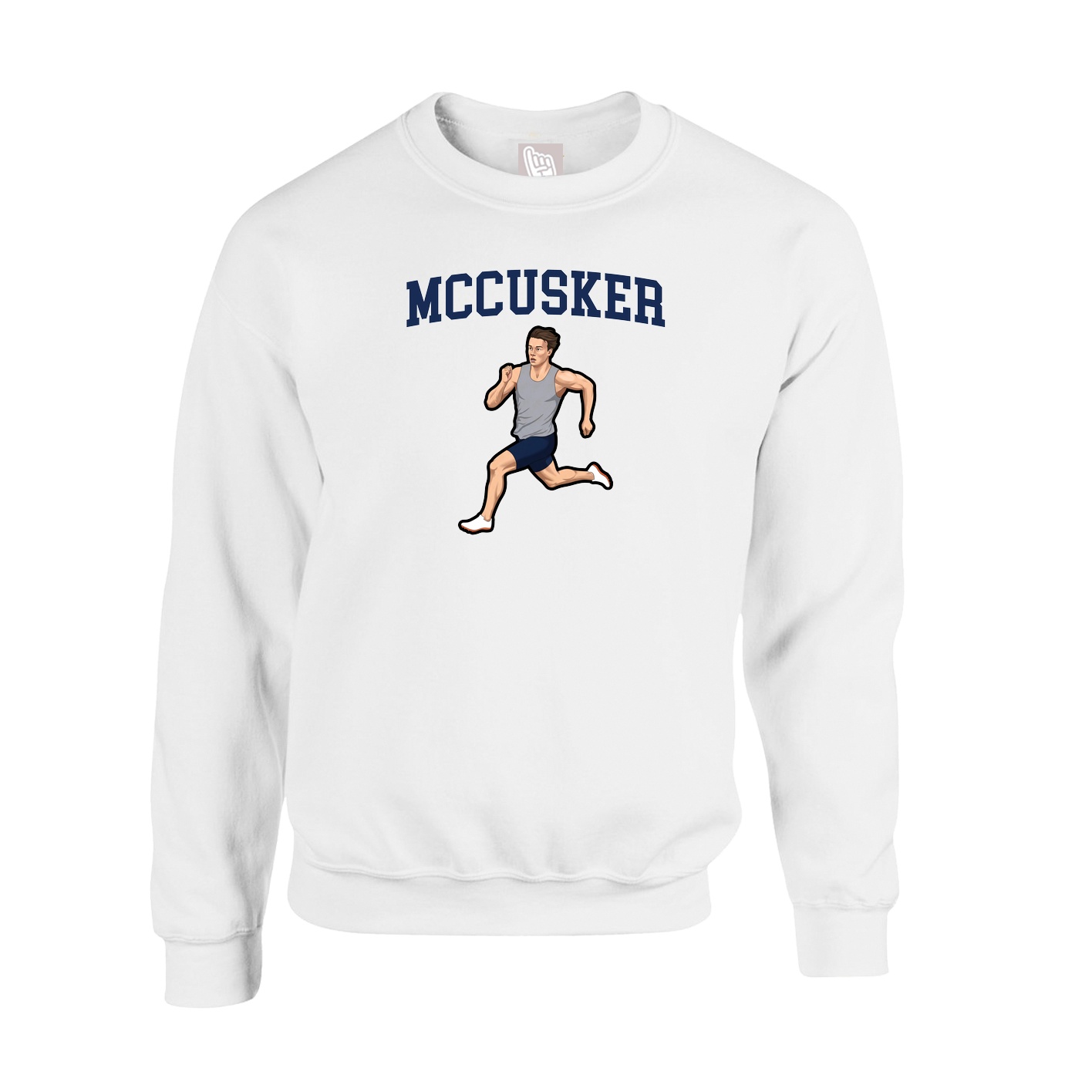 Fleece Crew — Shirsey in White