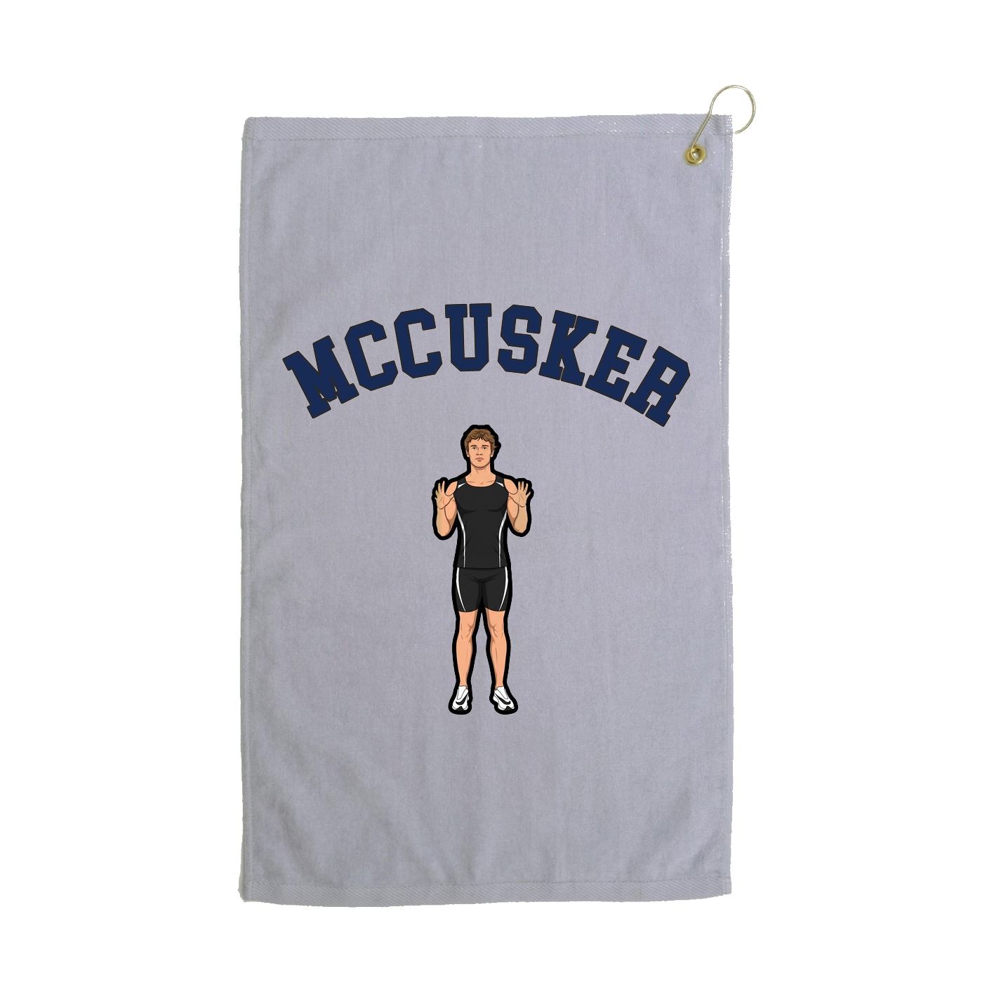 Golf Towel — Shirsey Arch in Grey