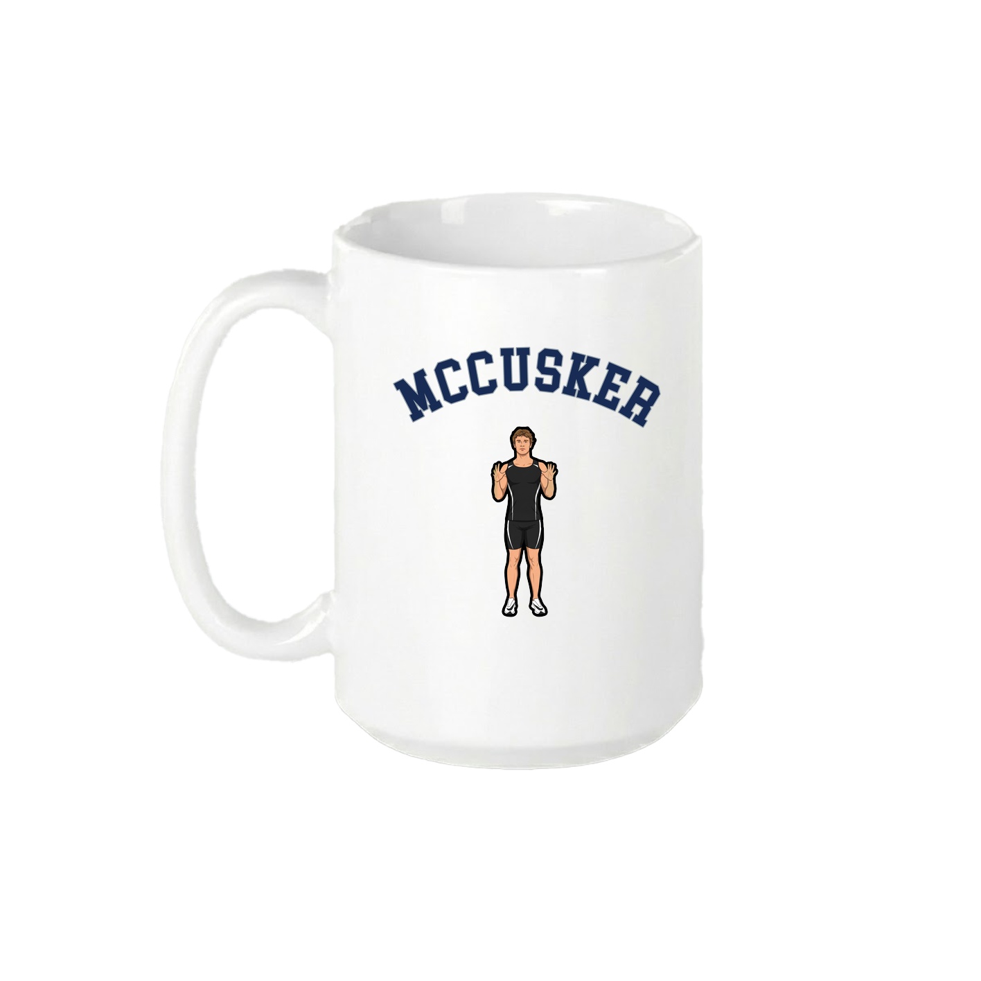 15oz Coffee Mug — Shirsey Arch in White